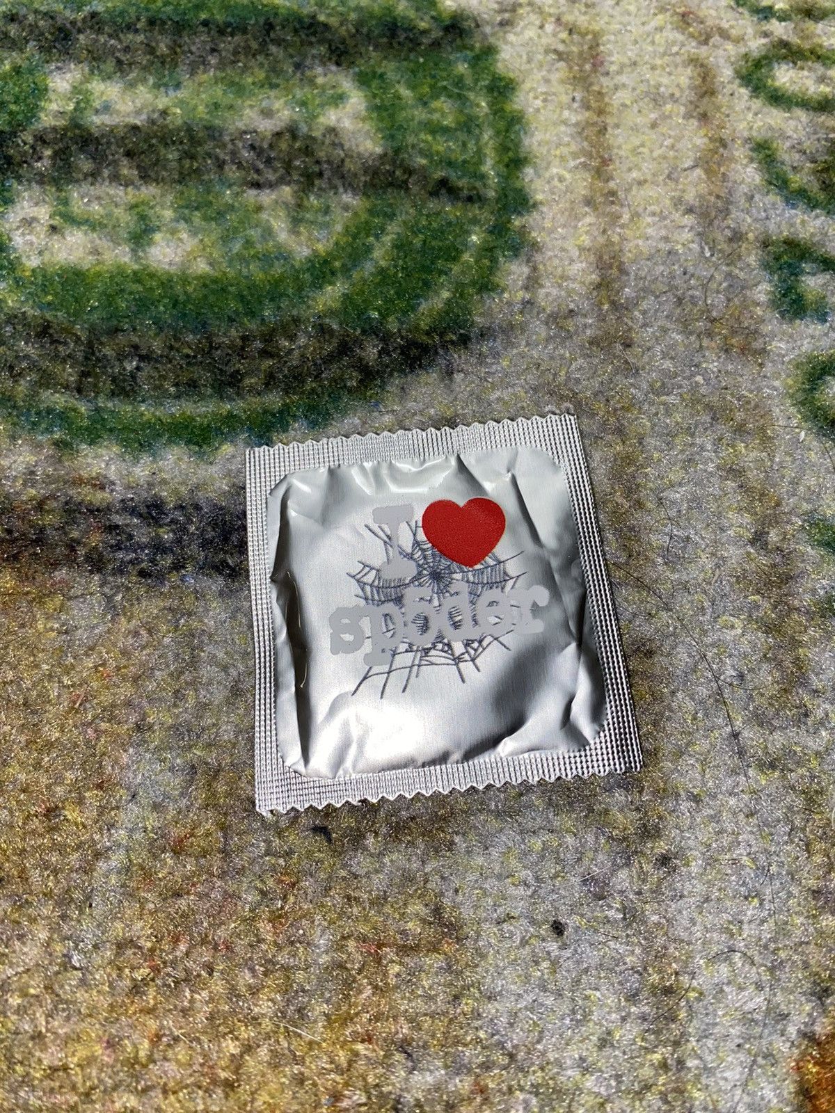 Sp5der I Love Sp5der Condom Size ONE SIZE - 1 Thumbnail