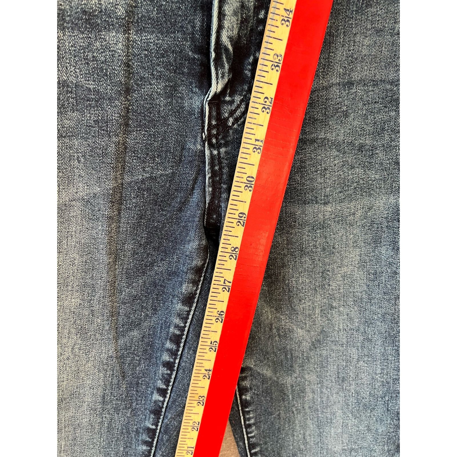 True Religion True Religion blue jean Jennie Mid Rise Skinny Jeans Size 28 Size 28" / US 6 / IT 42 - 4 Thumbnail