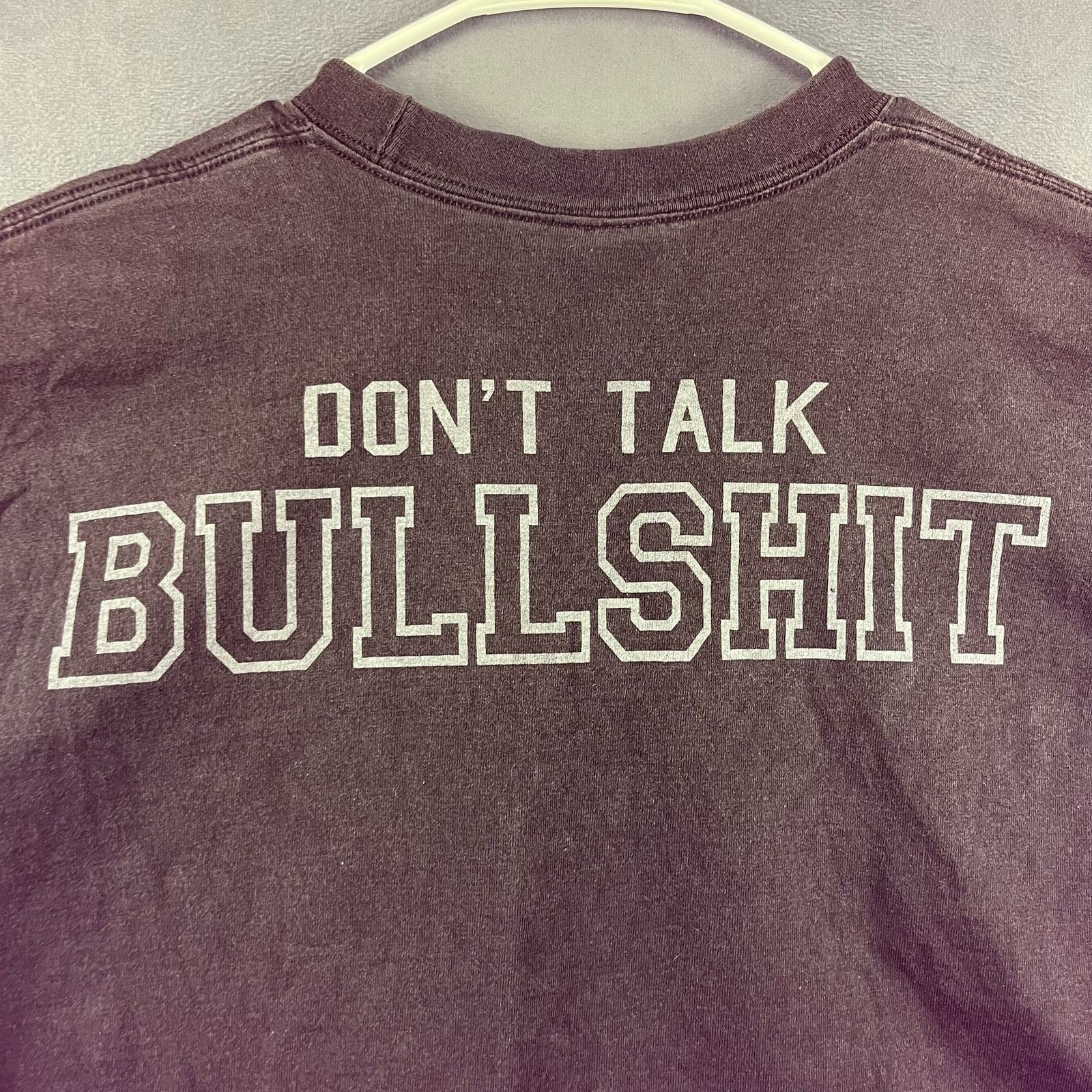 Other VTG Shaka Bulls Shirt Men's XL Rap Tee Don't Talk Bullsh*t Size US XL / EU 56 / 4 - 4 Thumbnail