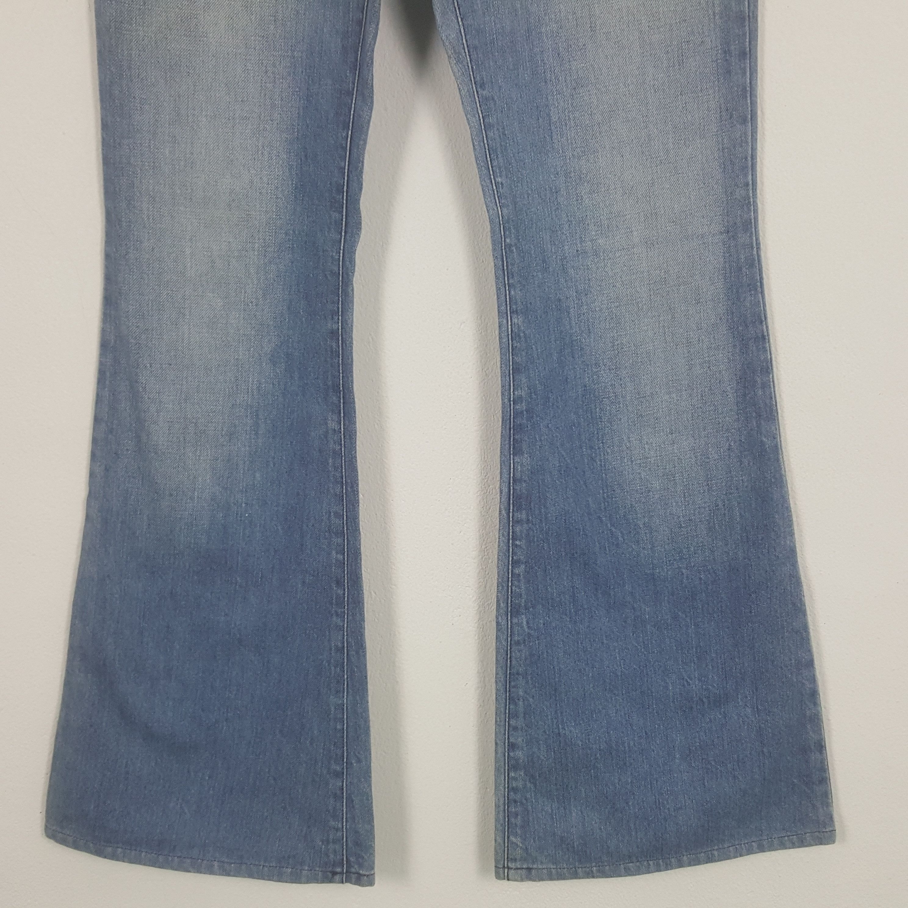 Hysteric Glamour × Japanese Brand × Vintage Vintage Hysteric Glamour Japanese Custom Art Bootcut Jeans Size US 27 - 6 Thumbnail