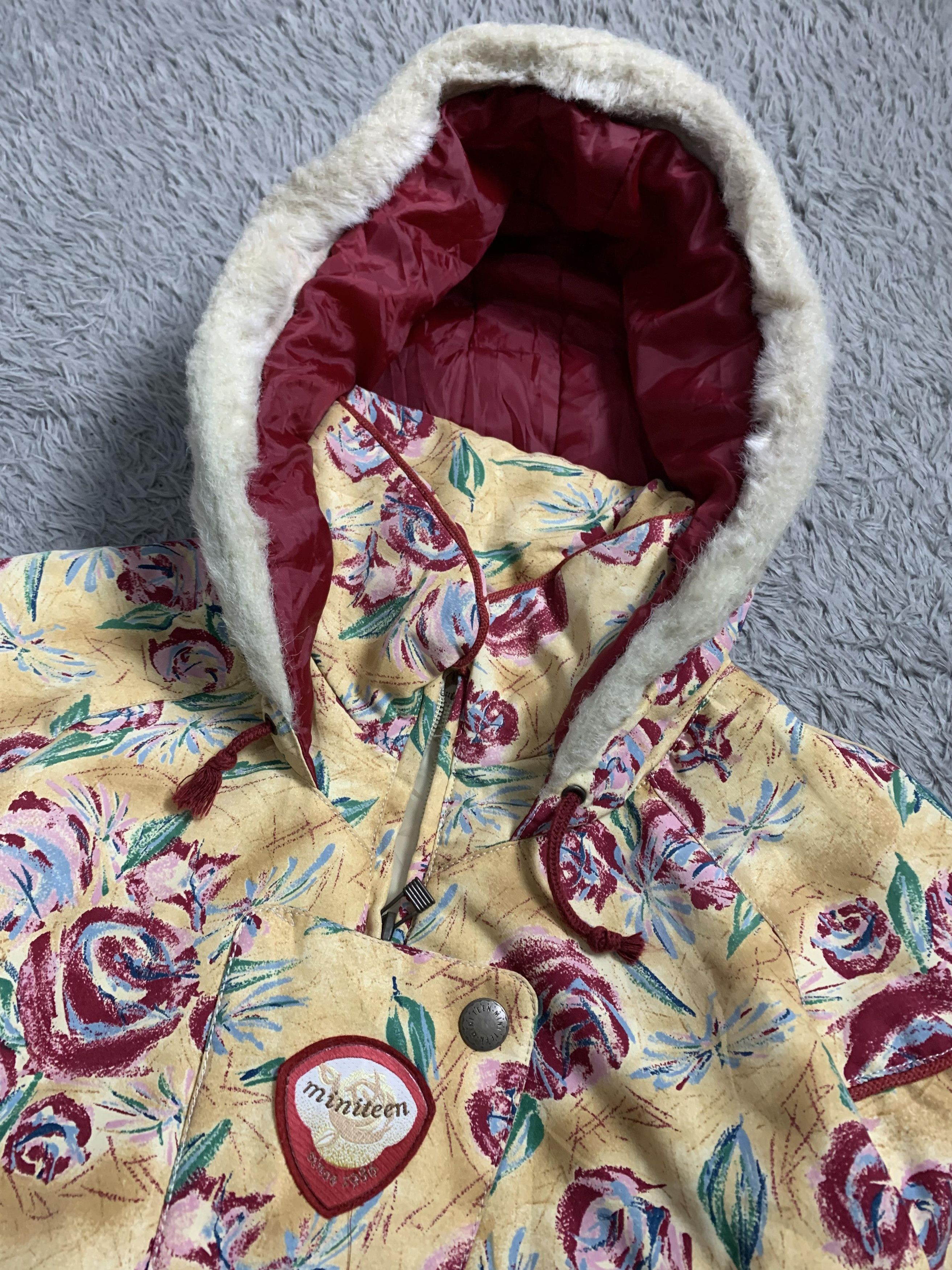 Japanese Brand Miniteen Zipper Fur Hoodie Size US M / EU 48-50 / 2 - 2 Thumbnail