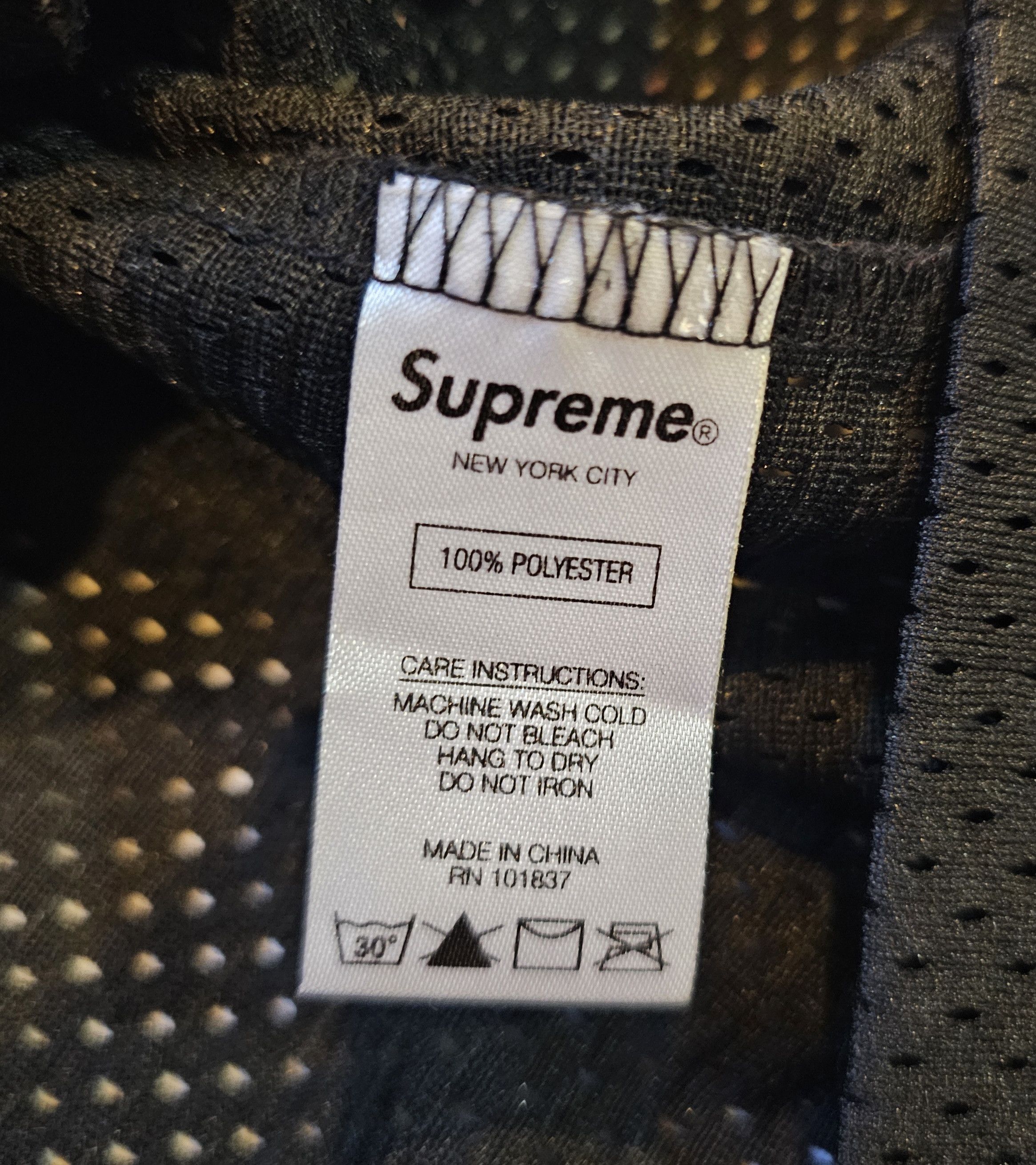 Supreme SUPREME BOLT BASKETBALL JERSEY BLACK Size US S / EU 44-46 / 1 - 4 Thumbnail