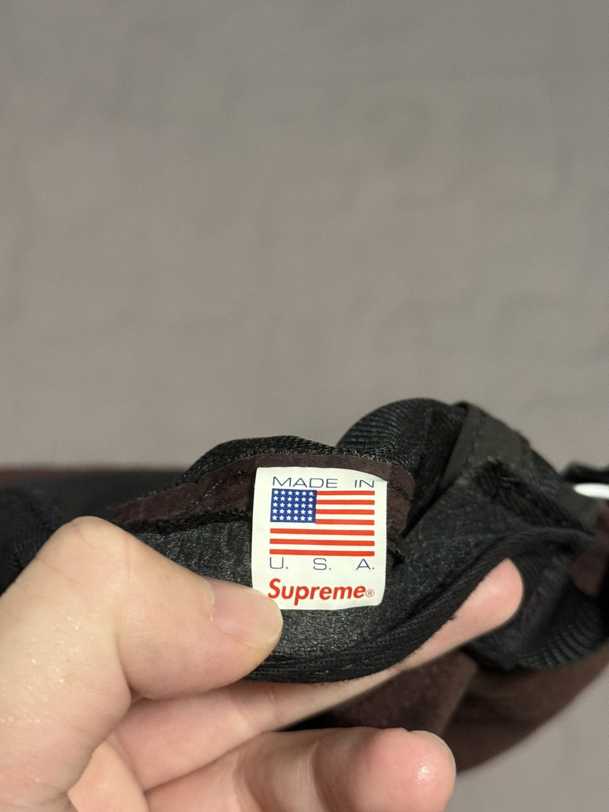 Supreme Supreme fw13 2011 suede camp cap brown Size ONE SIZE - 4 Thumbnail