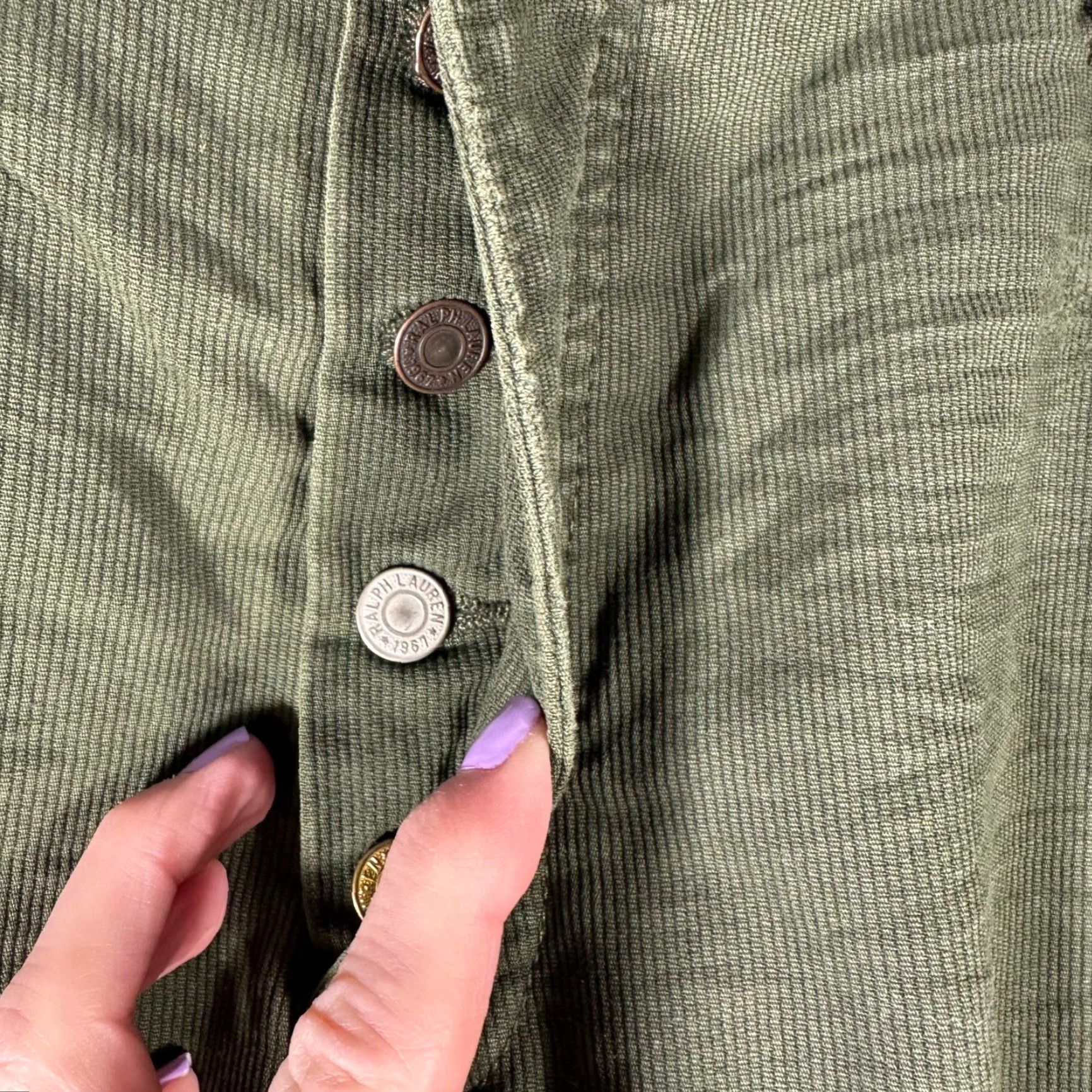 Polo Ralph Lauren Polo Ralph Lauren Mens 38x30 Bootcut Corduroy Pants Olive Green NWT Size US M / EU 48-50 / 2 - 3 Thumbnail