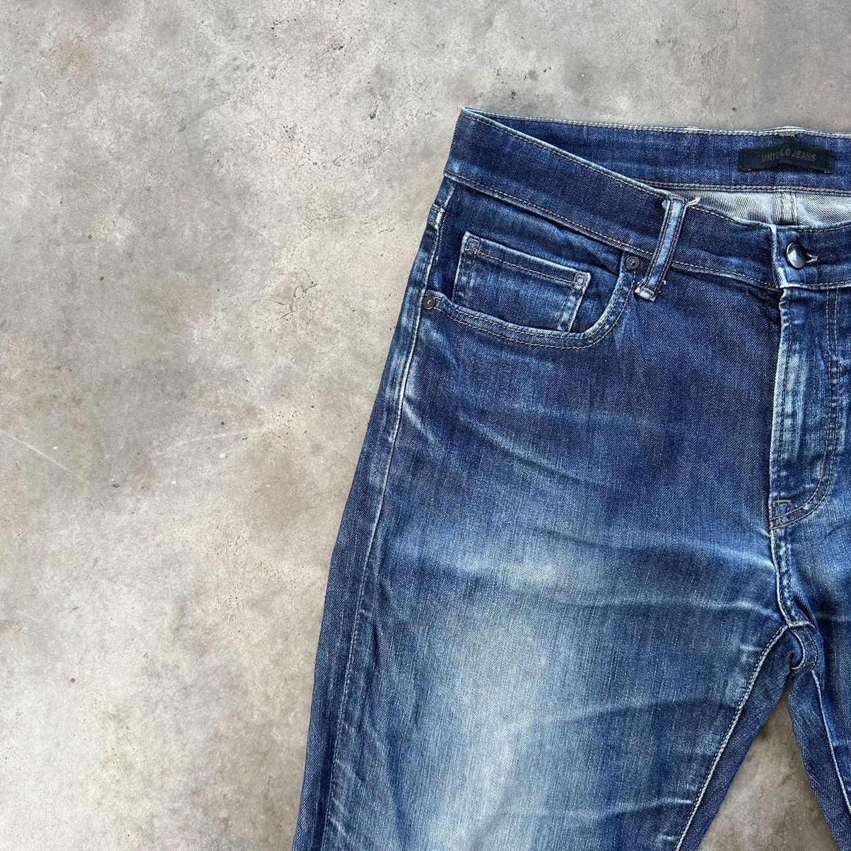 Japanese Brand Vintage Japanese Faded Distressed Jean Denim Pant Size US 33 - 4 Thumbnail