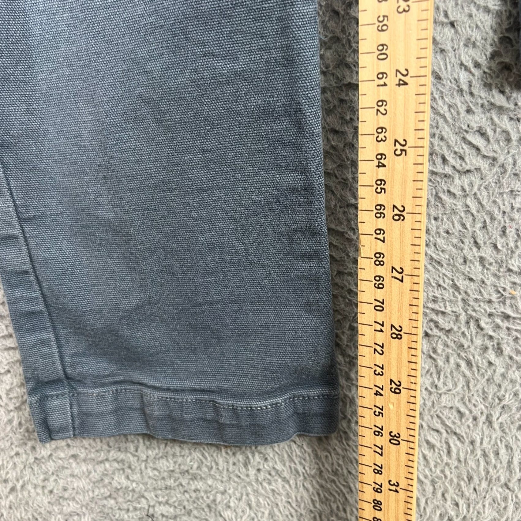 Vintage American Giant Jeans Mens Regular 31x30 Jeans Canvas Blue Logo 5-Pocket Straight Size US 30 / EU 46 - 3 Thumbnail