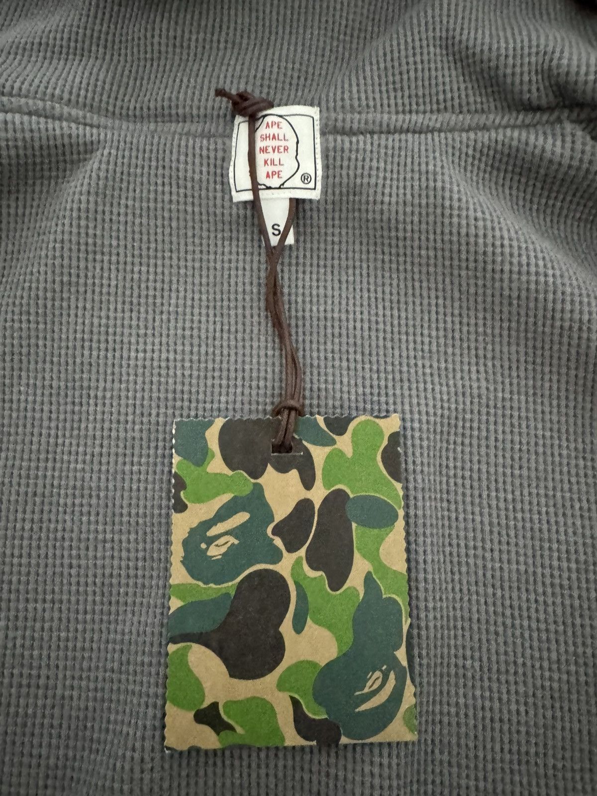 Bape Bape 2nd Shark Full Zip Hoodie Gray Size Small PONR Size US S / EU 44-46 / 1 - 8 Thumbnail