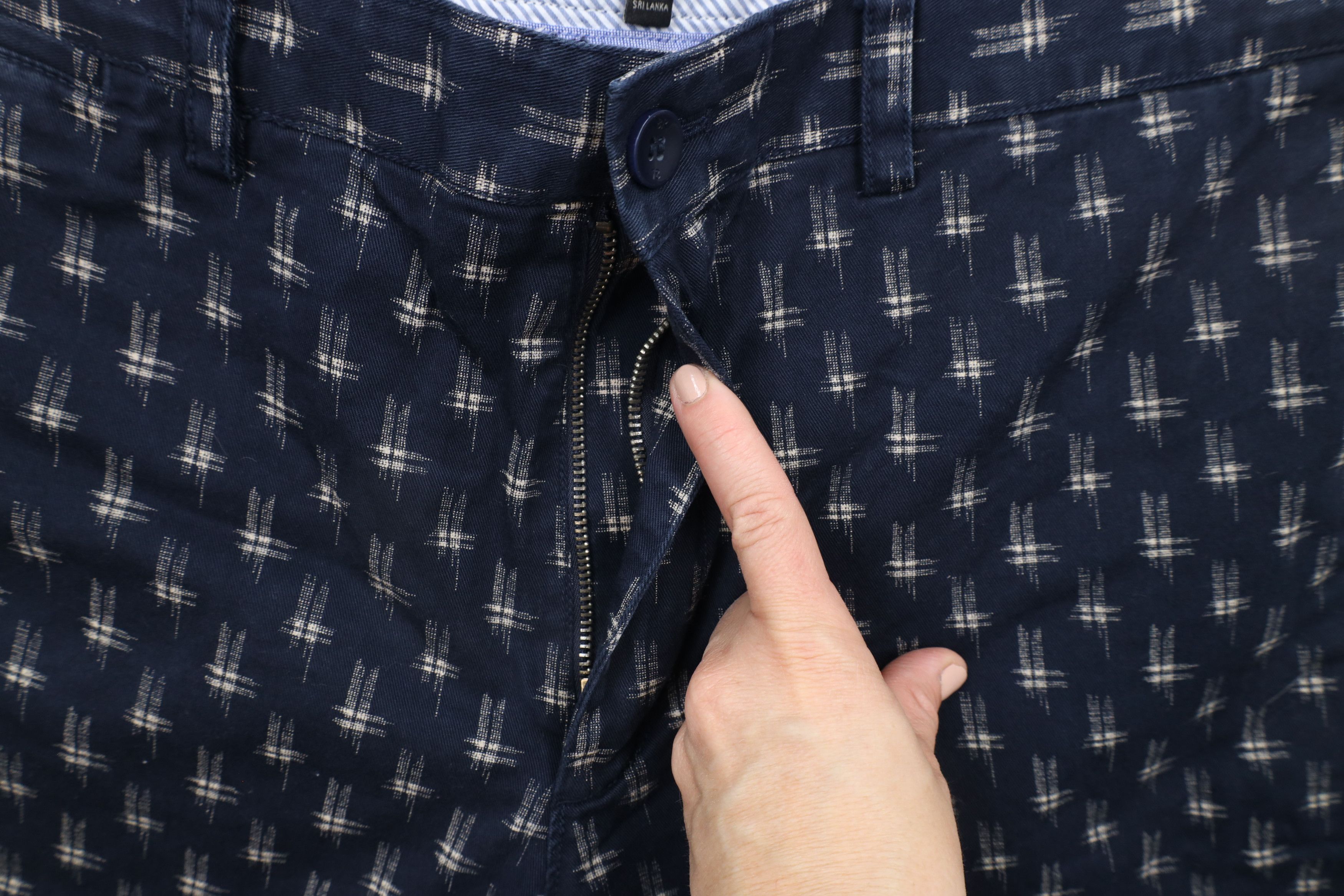 Banana Republic × Vintage Banana Republic Heavyweight Crosshatch Emerson Chino Shorts Size US 38 / EU 54 - 5 Thumbnail