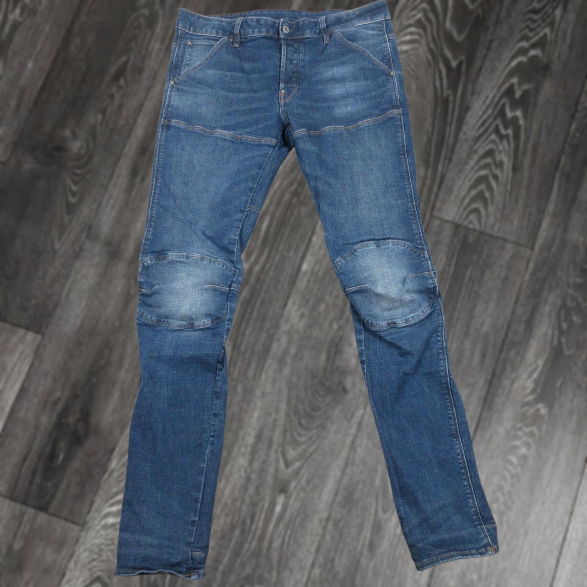 G-Star G-Star RAW 5620 Afrojack Zip 3D Super Slim Blue Jeans | Grailed