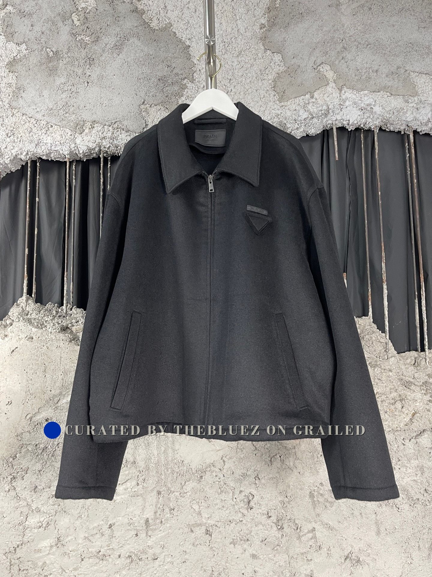 Prada Prada Fall/Winter 25 Wool Cashmere Boxy Jacket Size US M / EU 48-50 / 2 - 1 Thumbnail