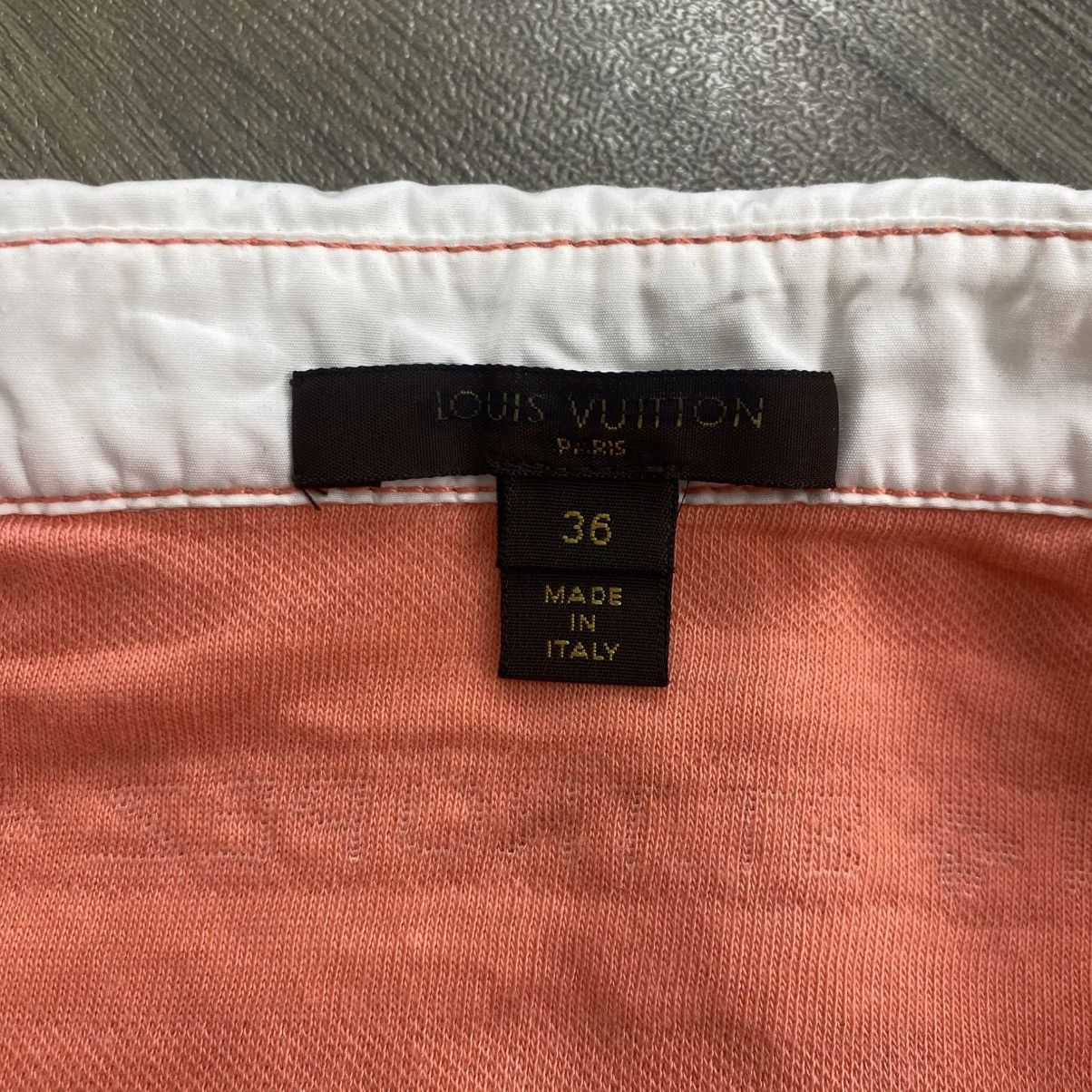 Louis Vuitton Vintage Louis Vuitton In Cotone Orange Stripe Polo Shirt Size M / US 6-8 / IT 42-44 - 9 Thumbnail