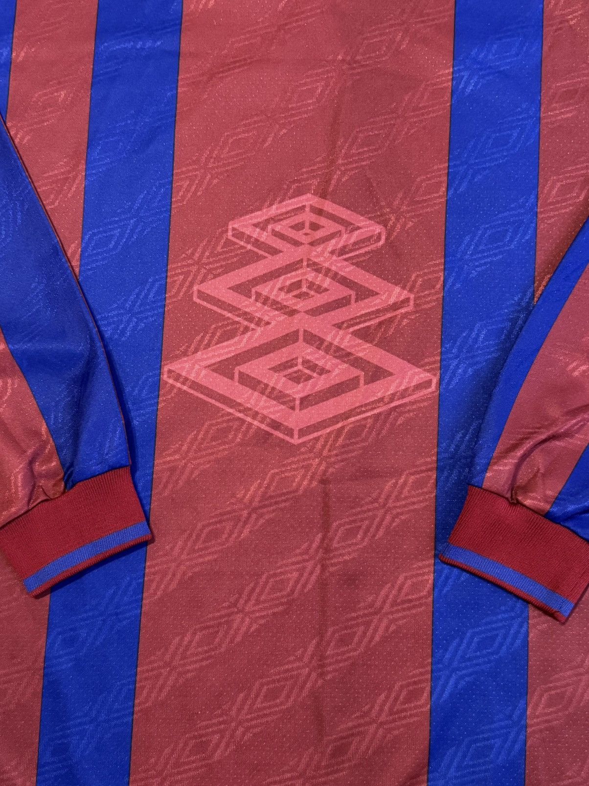 Umbro 🔷Vintage Umbro Long sleeve Soccer jersey 90s🔷🔷 Size US XL / EU 56 / 4 - 2 Thumbnail