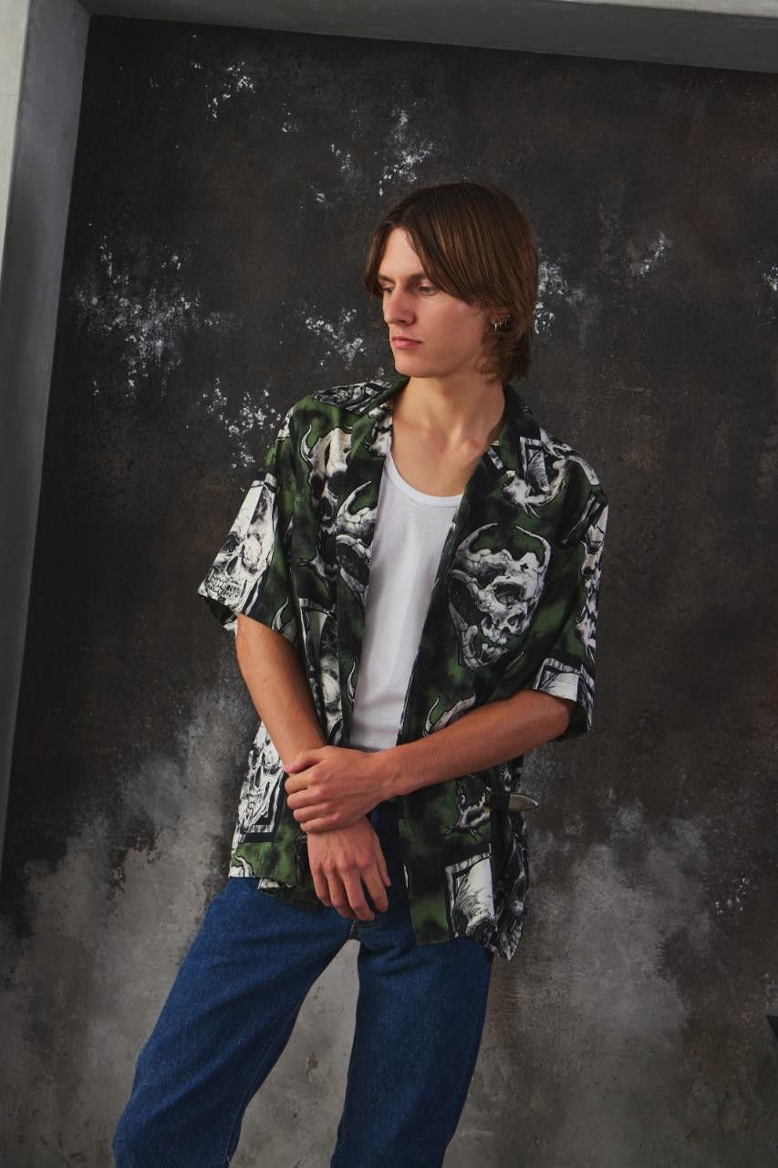 Wacko Maria WACKO MARIA x 56 TATTOO STUDIO ALOHA SHIRT Size US S / EU 44-46 / 1 - 2 Thumbnail