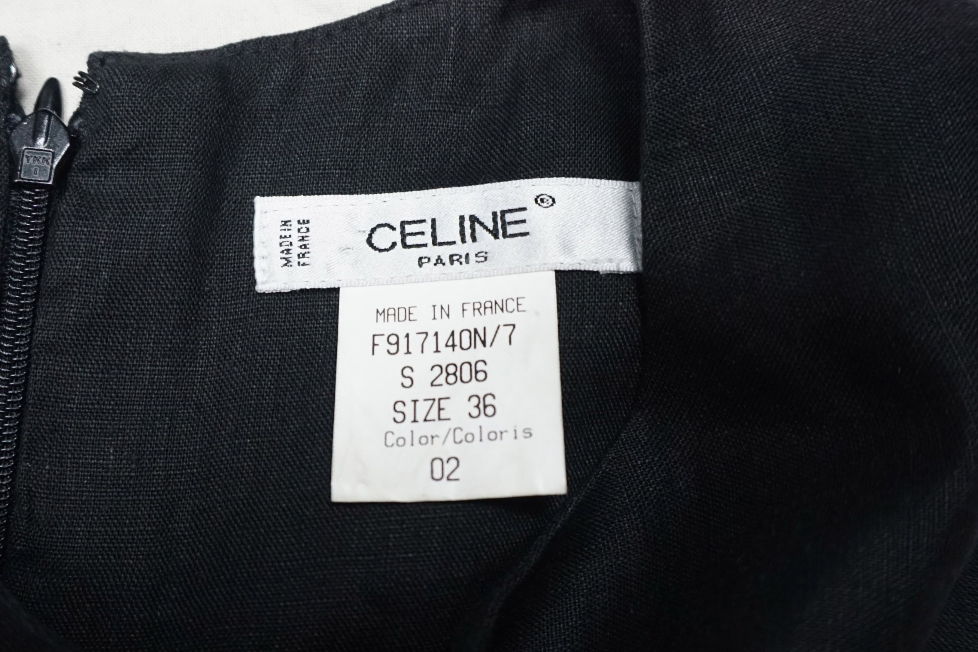 Celine × Designer Celine Dress Size XS / US 0-2 / IT 36-38 - 2 Thumbnail