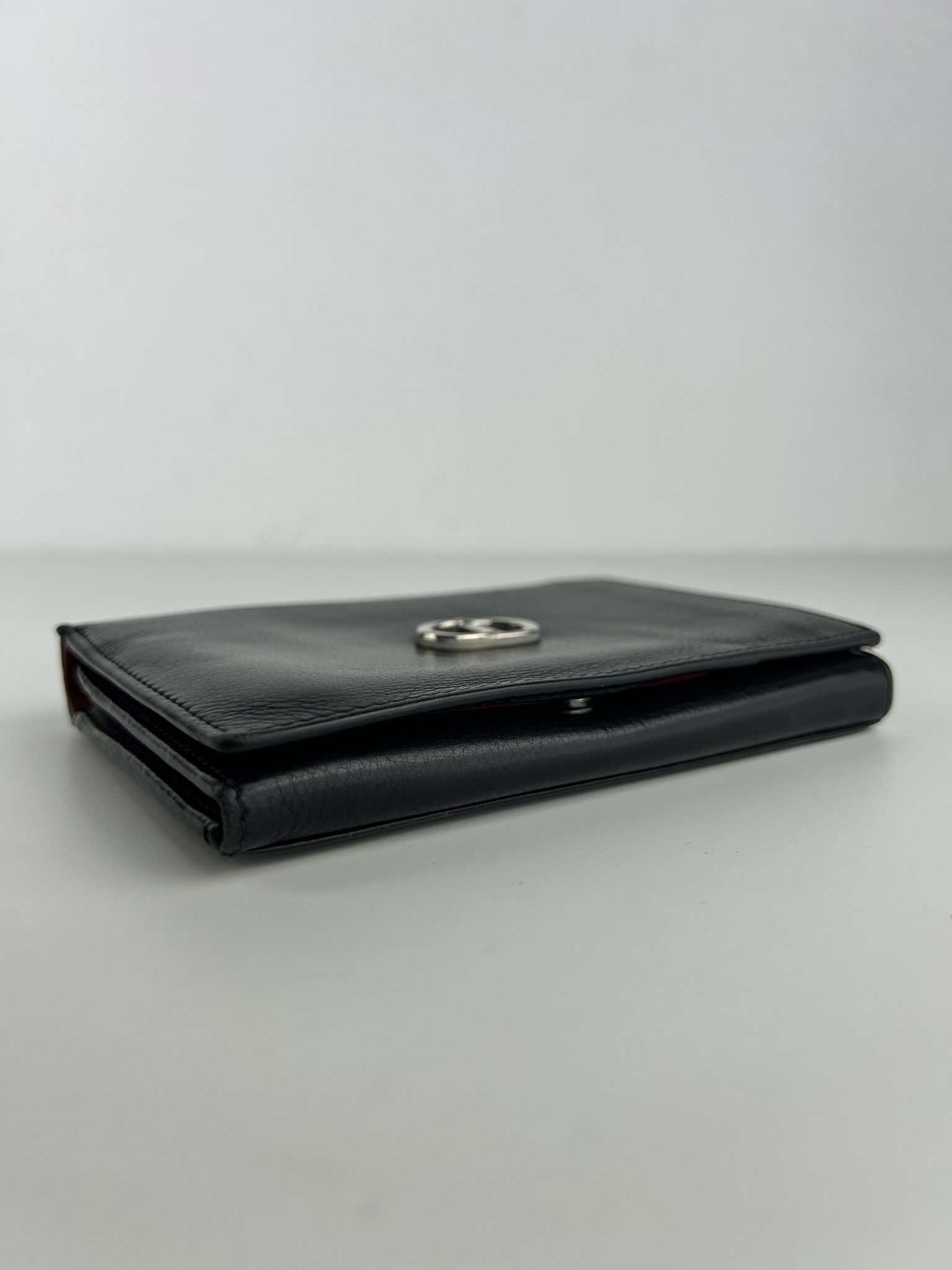 Dior Vintage 90s Dior leather bifold wallet Size ONE SIZE - 6 Thumbnail