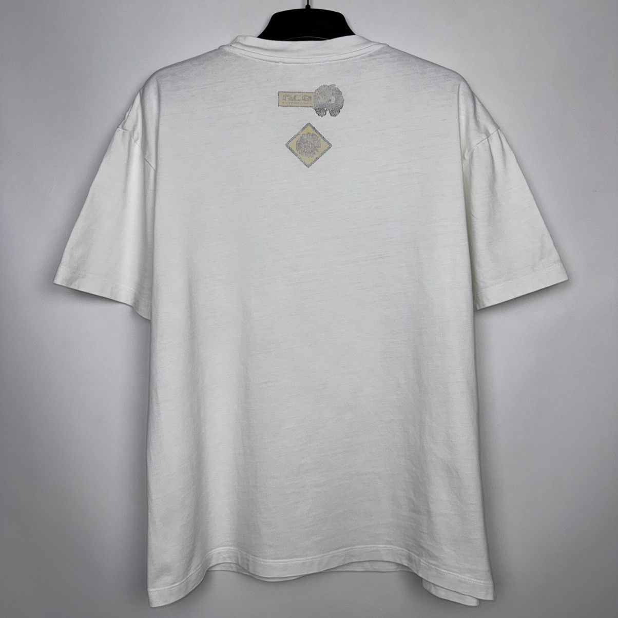 McQ Alexander McQueen ALEXANDER MCQUEEN MCQ T-SHIRT COTTON ASTROFORCE PRINT WHITE Size US XL / EU 56 / 4 - 2 Thumbnail