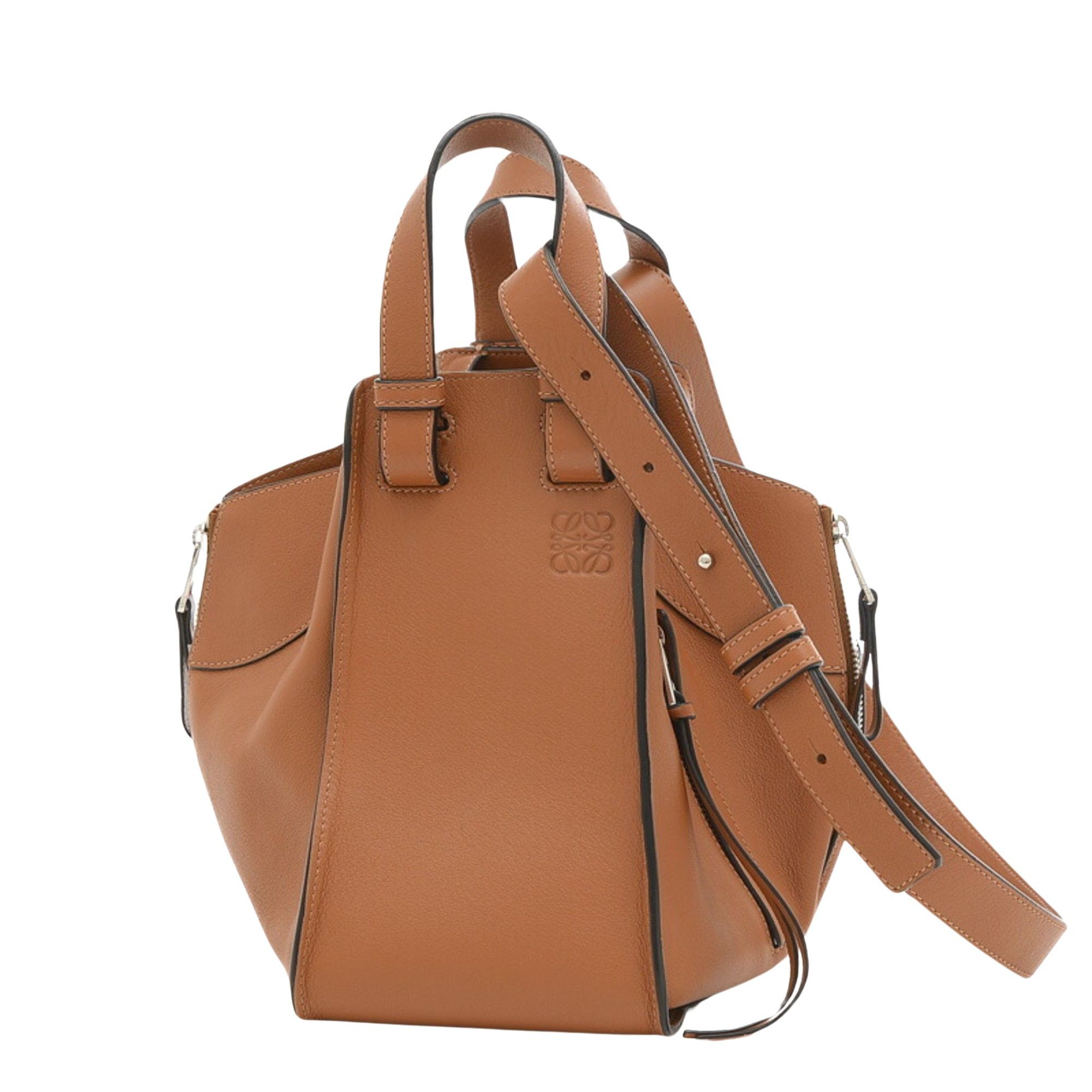 image of Loewe Hammock Shopper in Brown, Women's