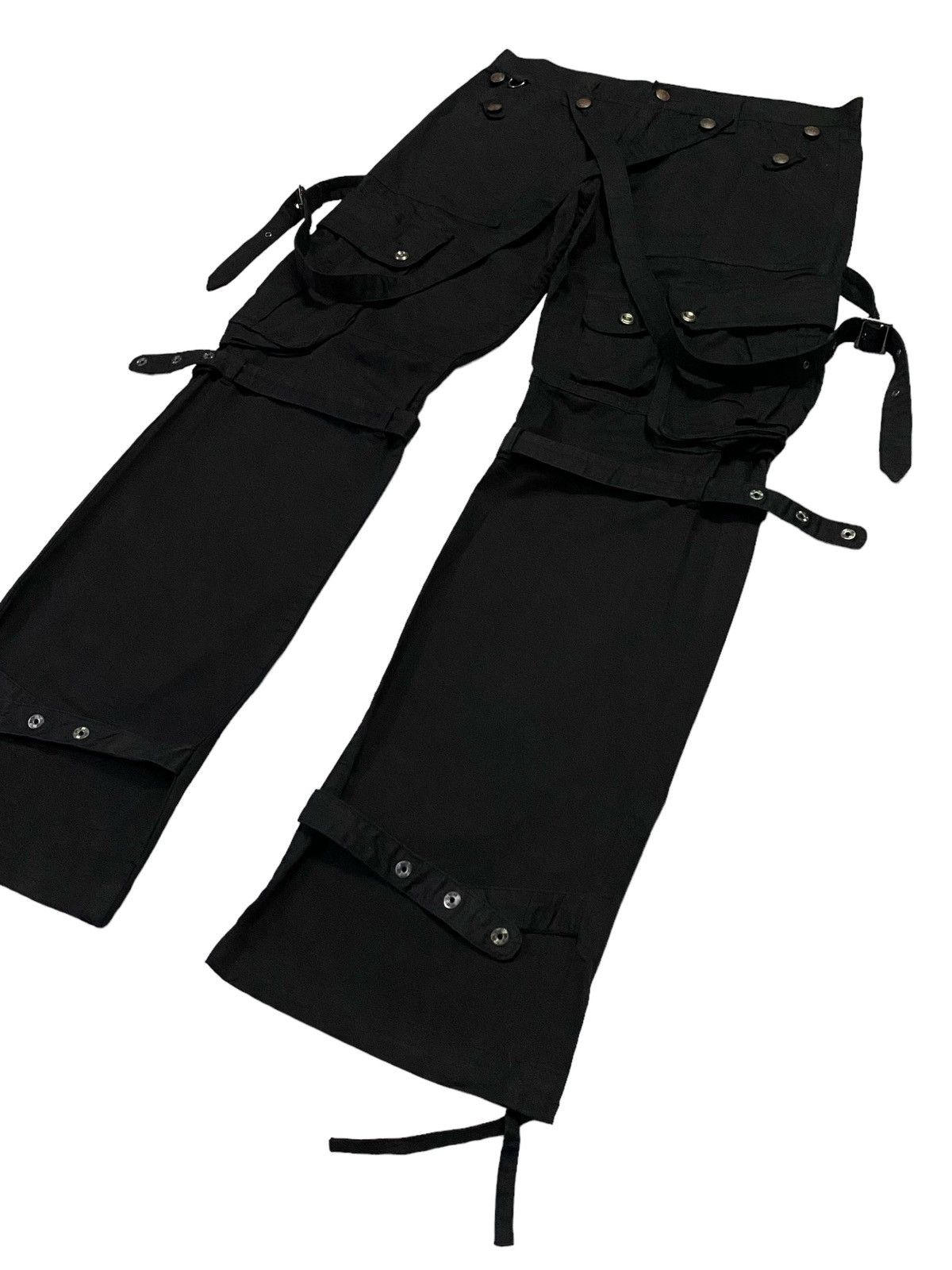 If Six Was Nine Japanese Brand “CHIL DEROC III” Bondage Pants Size US 32 / EU 48 - 22 Thumbnail