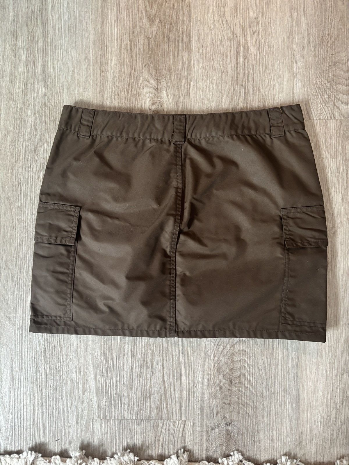 Chrome Hearts Chrome Hearts Pink Patch Nylon Brown Skirt Size 29" - 2 Thumbnail
