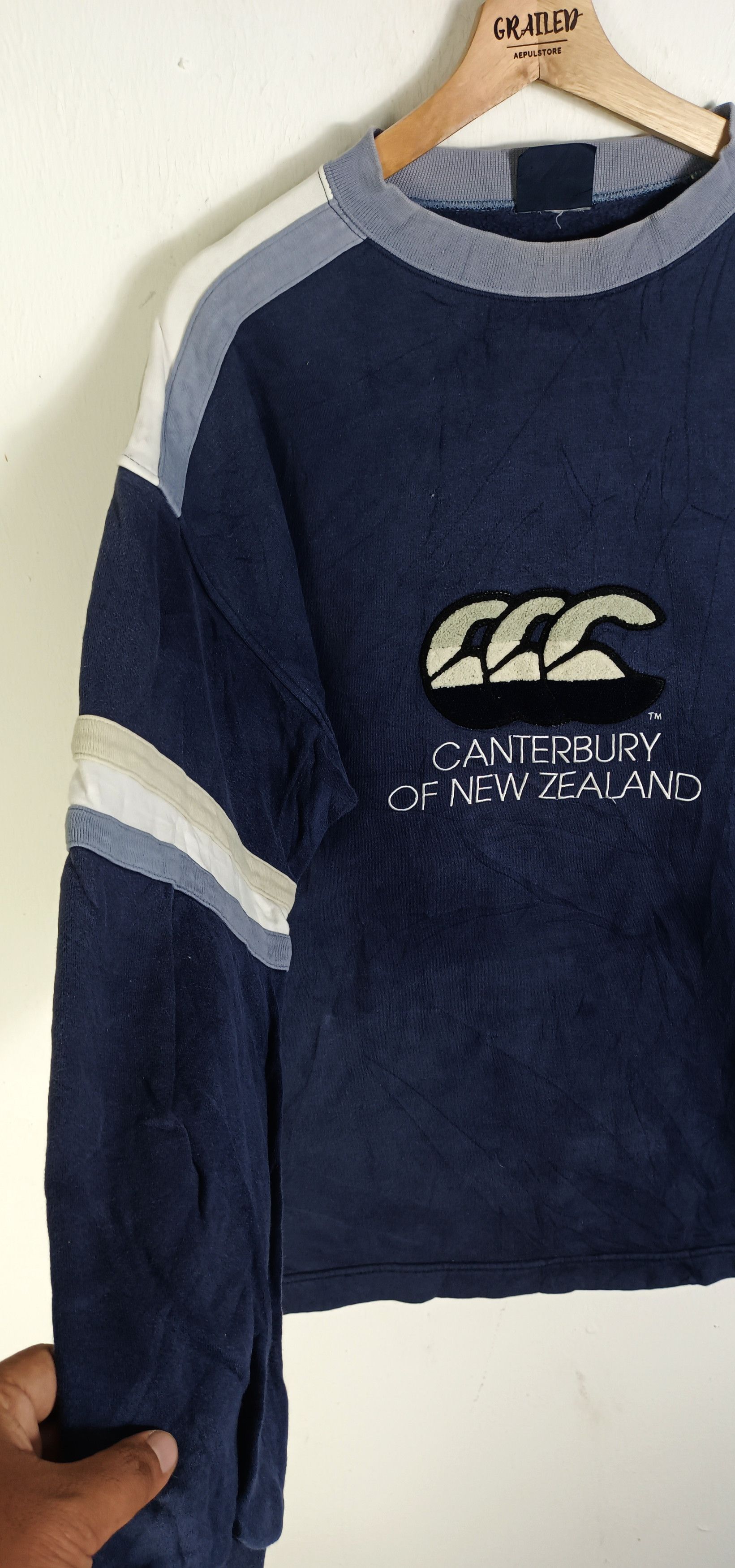 All Blacks × Canterbury of New Zealand × Vintage Vintage 90s💥 Canterbury New Zealand Rugby Size US XL / EU 56 / 4 - 6 Thumbnail
