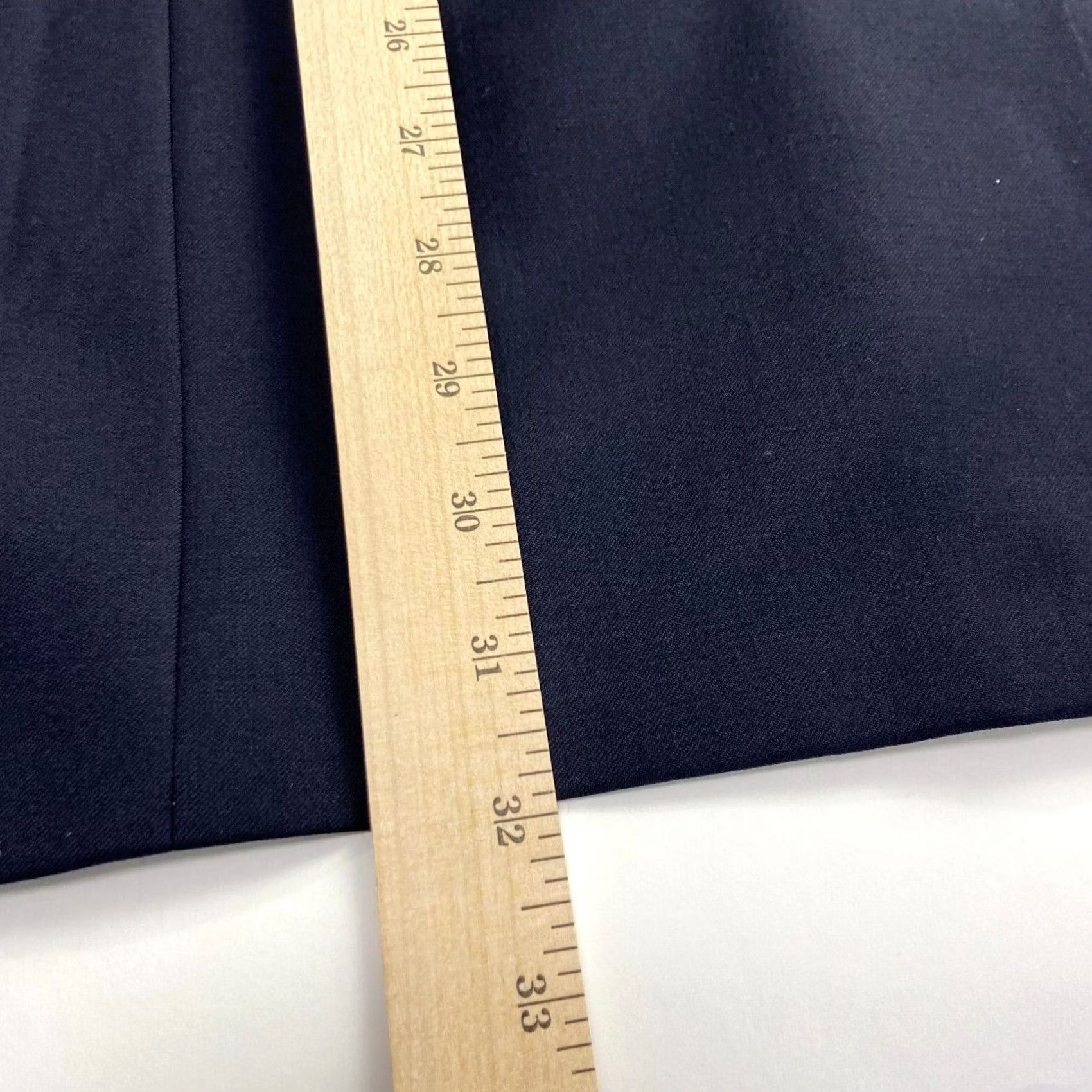 Calvin Klein Calvin Klein Blazer Suit Coat Jacket Blue Long 44L Wool Two-Button Notch Lapel Men's Jacket Size 44R - 6 Thumbnail