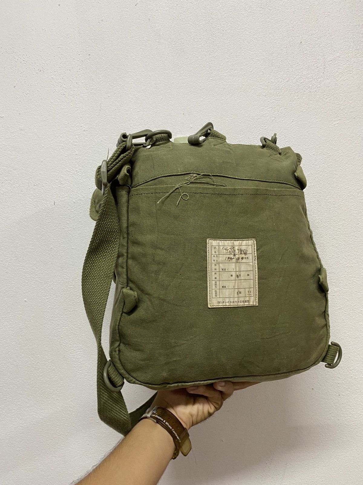 VINTAGE ARMY CROSSBODY BAG