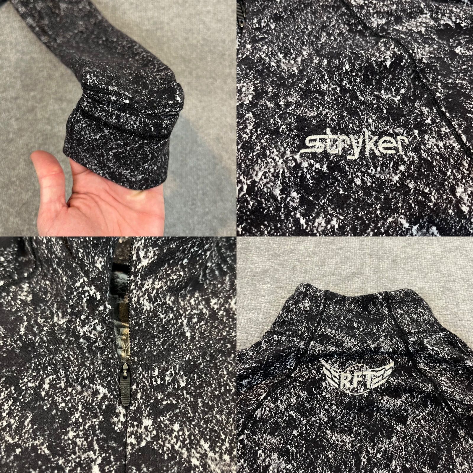 Lululemon LULULEMON Jacket Womens Size 8 Black White Outrun The Elements 1/2 Zip Pullover Multicolor Size M / US 6-8 / IT 42-44 - 8 Thumbnail