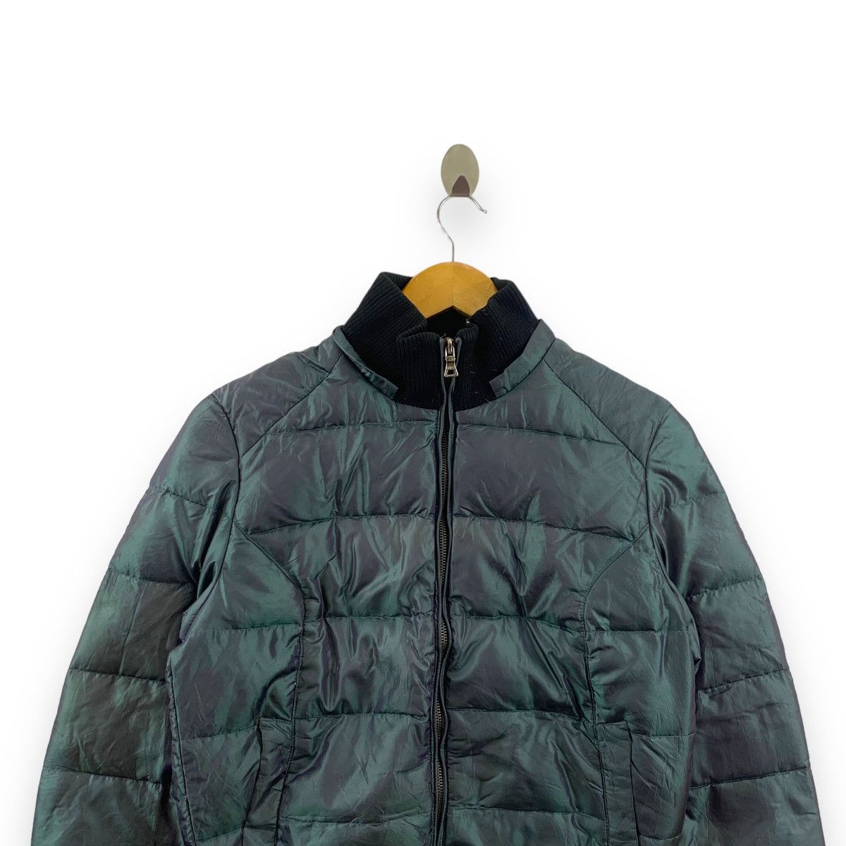 Guess GUESS USA Goose Down Quilted Puffer Bomber Jacket Size S / US 4 / IT 40 - 2 Thumbnail