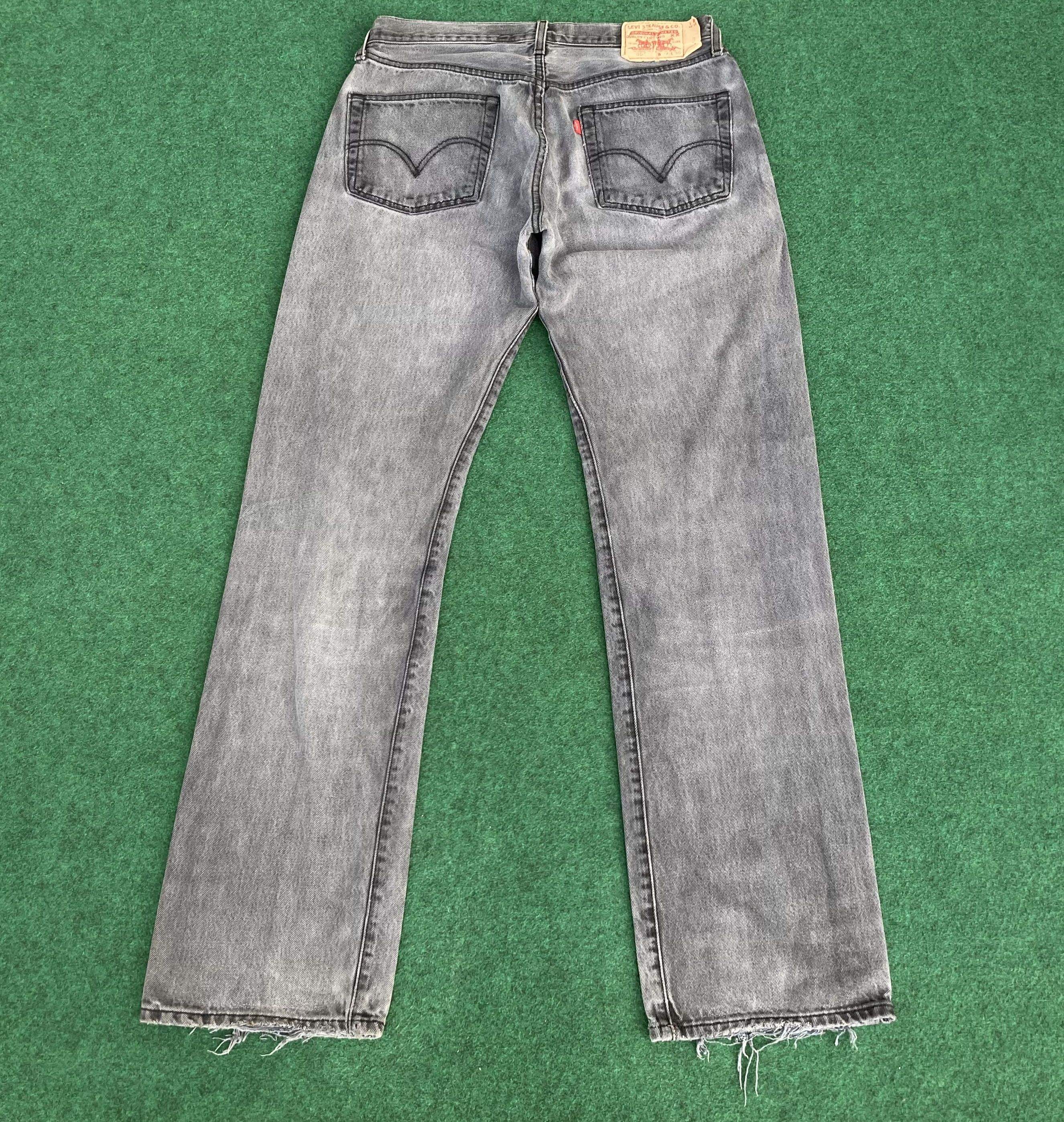 Levi's × Vintage Vtg Levis 501 Faded Black Denim Button Pant Jeans Size US 33 - 10 Thumbnail
