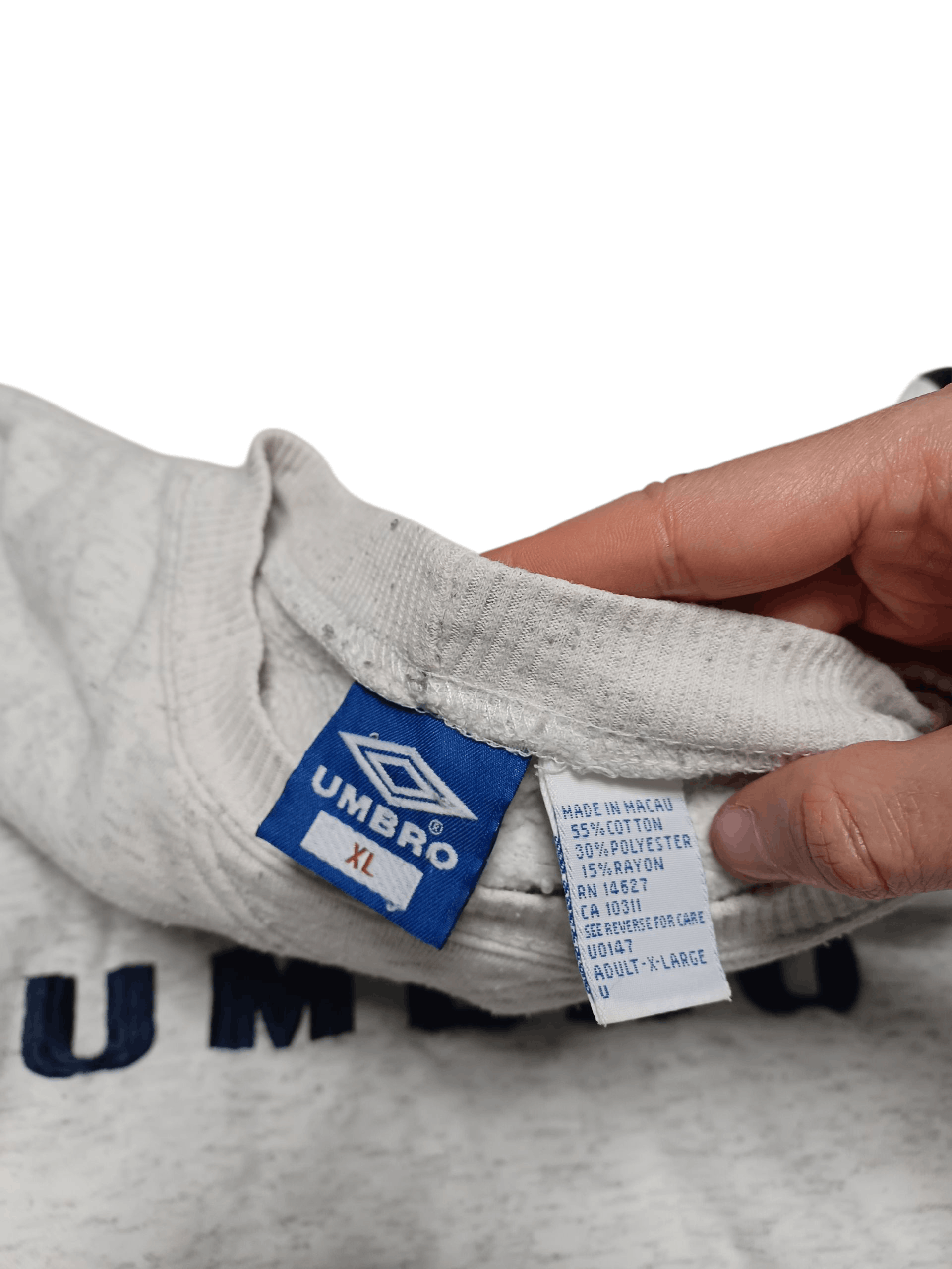 Umbro UMBRO VINTAGE 90S BIG EMBROIDERED LOGO SWEATSHIRT Size US XL / EU 56 / 4 - 4 Thumbnail