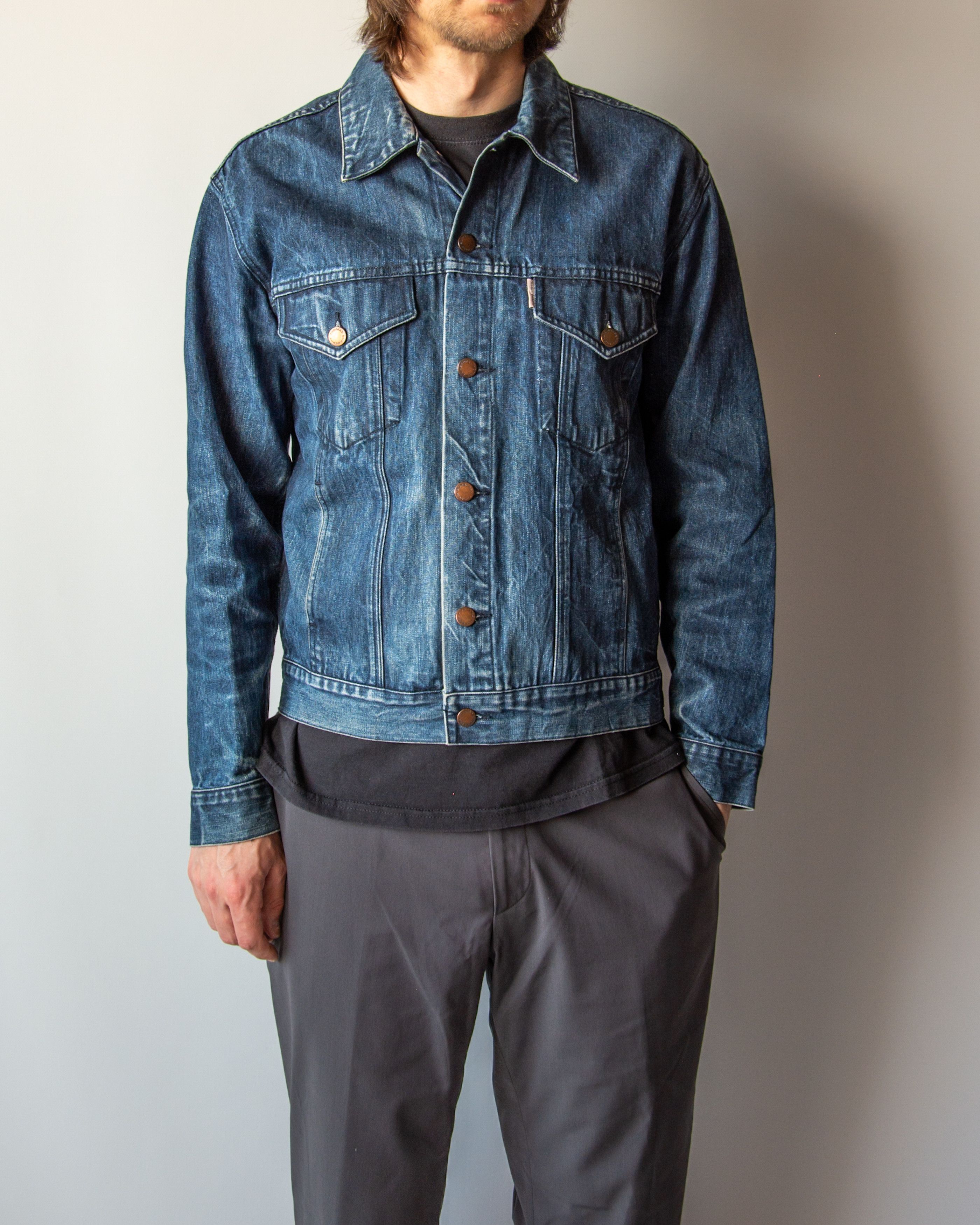 Burberry Vintage Thomas Burberry Denim Jacket Men’s M Classic Fit Size US M / EU 48-50 / 2 - 2 Thumbnail