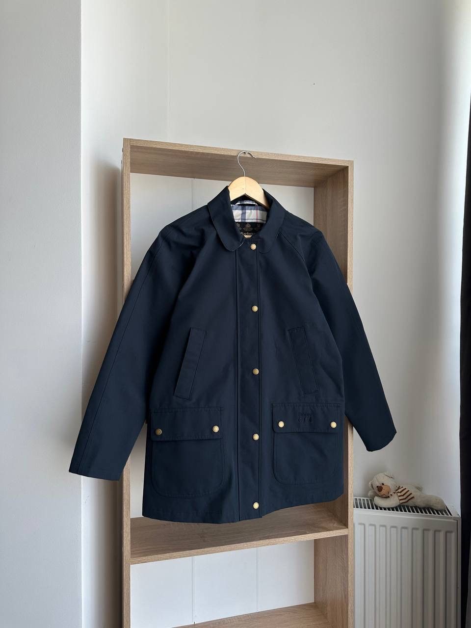 Barbour × Vintage Vintage Barbour Flurry Blue Weather Comfort Jacket Size US M / EU 48-50 / 2 - 5 Thumbnail