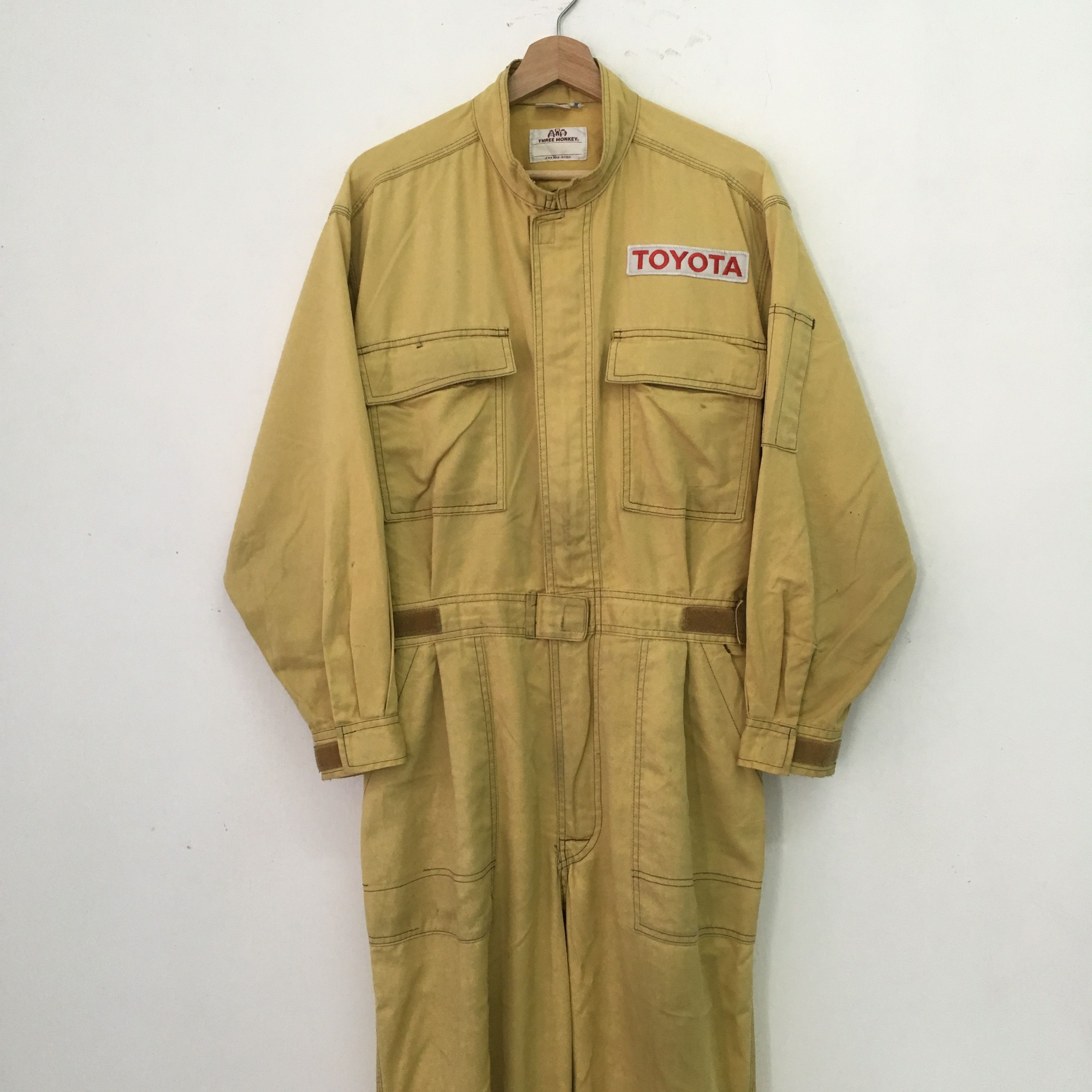 Japanese Brand Size L Toyota jacket overall - 715 Size US L / EU 52-54 / 3 - 3 Thumbnail