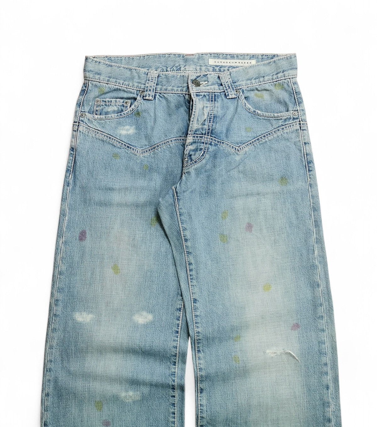Sunao Kuwahara Sunaokuwahara baggy jeans Size 31" - 9 Thumbnail