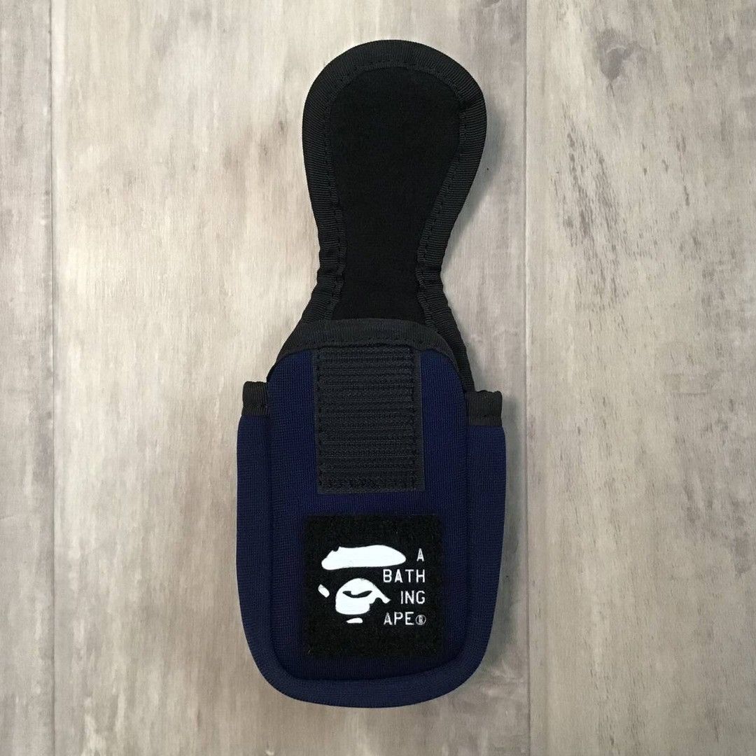 Bape 🔥Vintage🔥 BAPE belt pouch Navy a bathing ape NIGO Size ONE SIZE - 4 Thumbnail