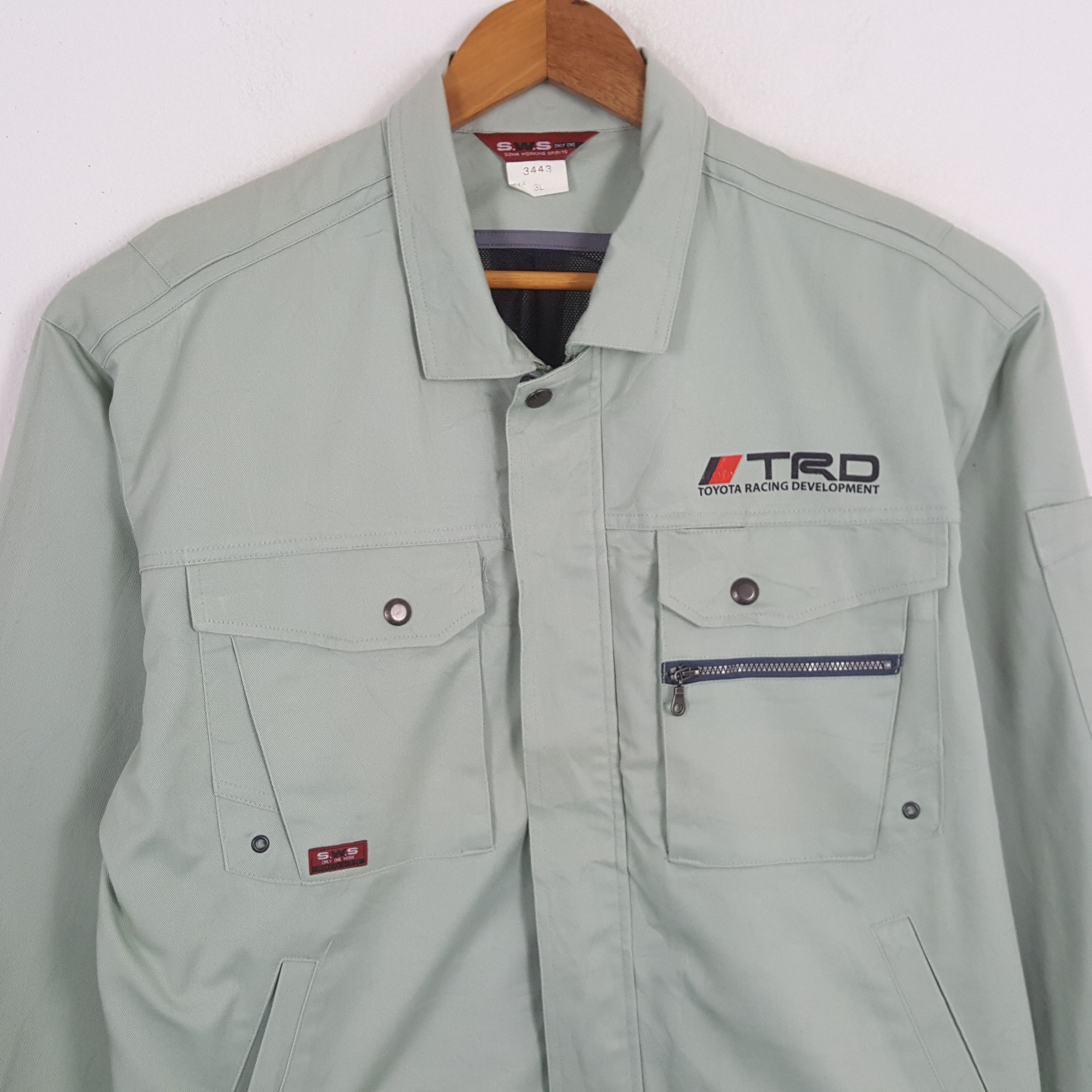 Japanese Brand × Vintage Vintage TRD TOYOTA RACING DEVELOPMENT Japanese Custom Jacket Size US XL / EU 56 / 4 - 4 Thumbnail