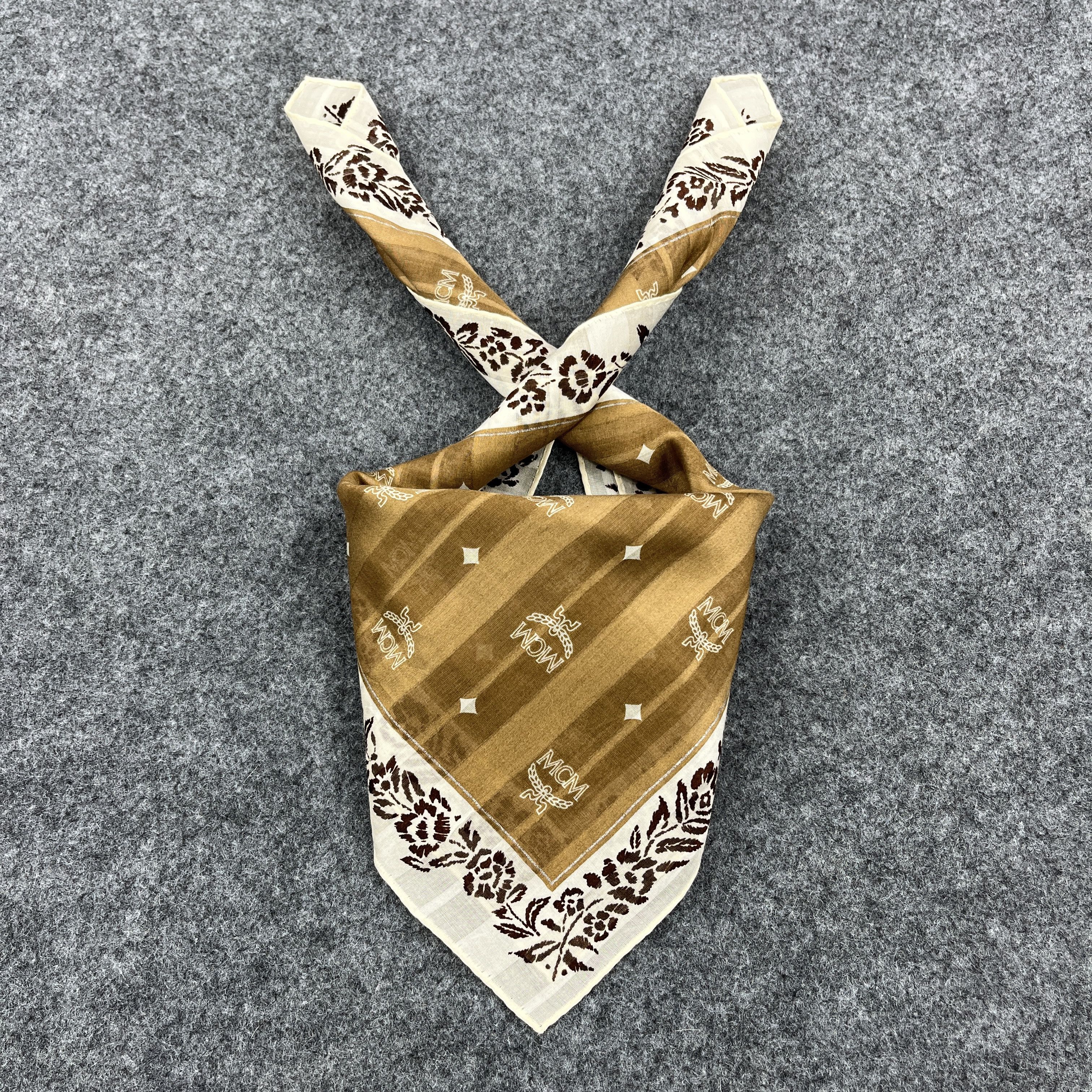 MCM MCM Handkerchief / Bandana / Neckerchief B1079 Size ONE SIZE - 9 Thumbnail
