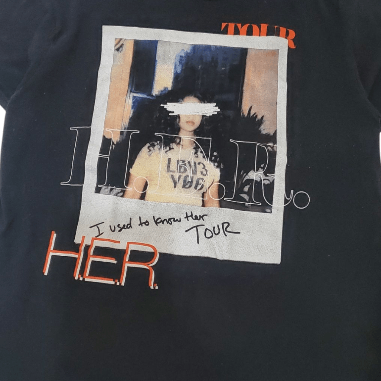 Vintage H.E.R. I Used To Know Her Tour T-Shirt Size US M / EU 48-50 / 2 - 2 Thumbnail