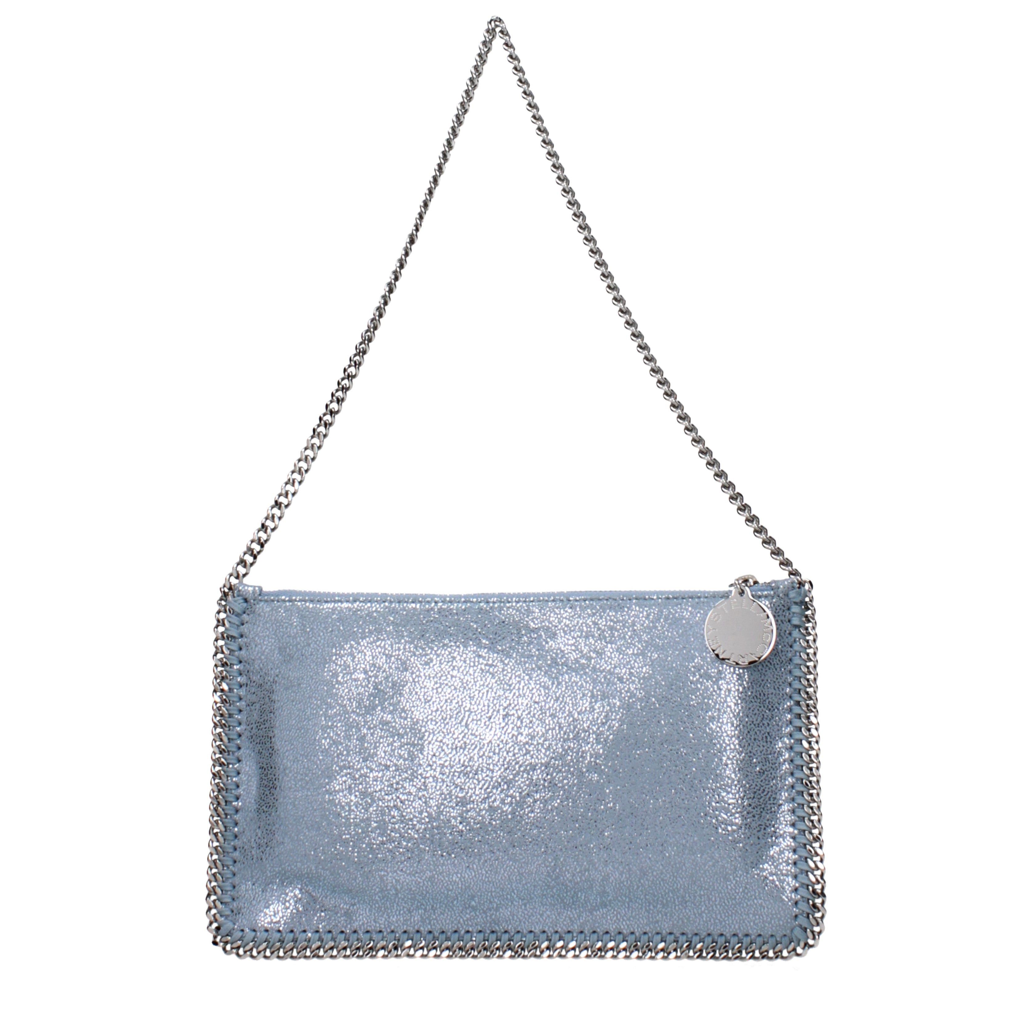 Stella McCartney Stella McCartney Shoulder Bags Women Eco Suede Heavenly/Sapphire Size ONE SIZE - 1 Thumbnail