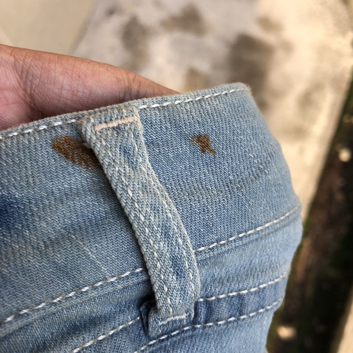 Zara Vintage Zara Z1975 Denim Short Pants Size 31" - 16 Thumbnail