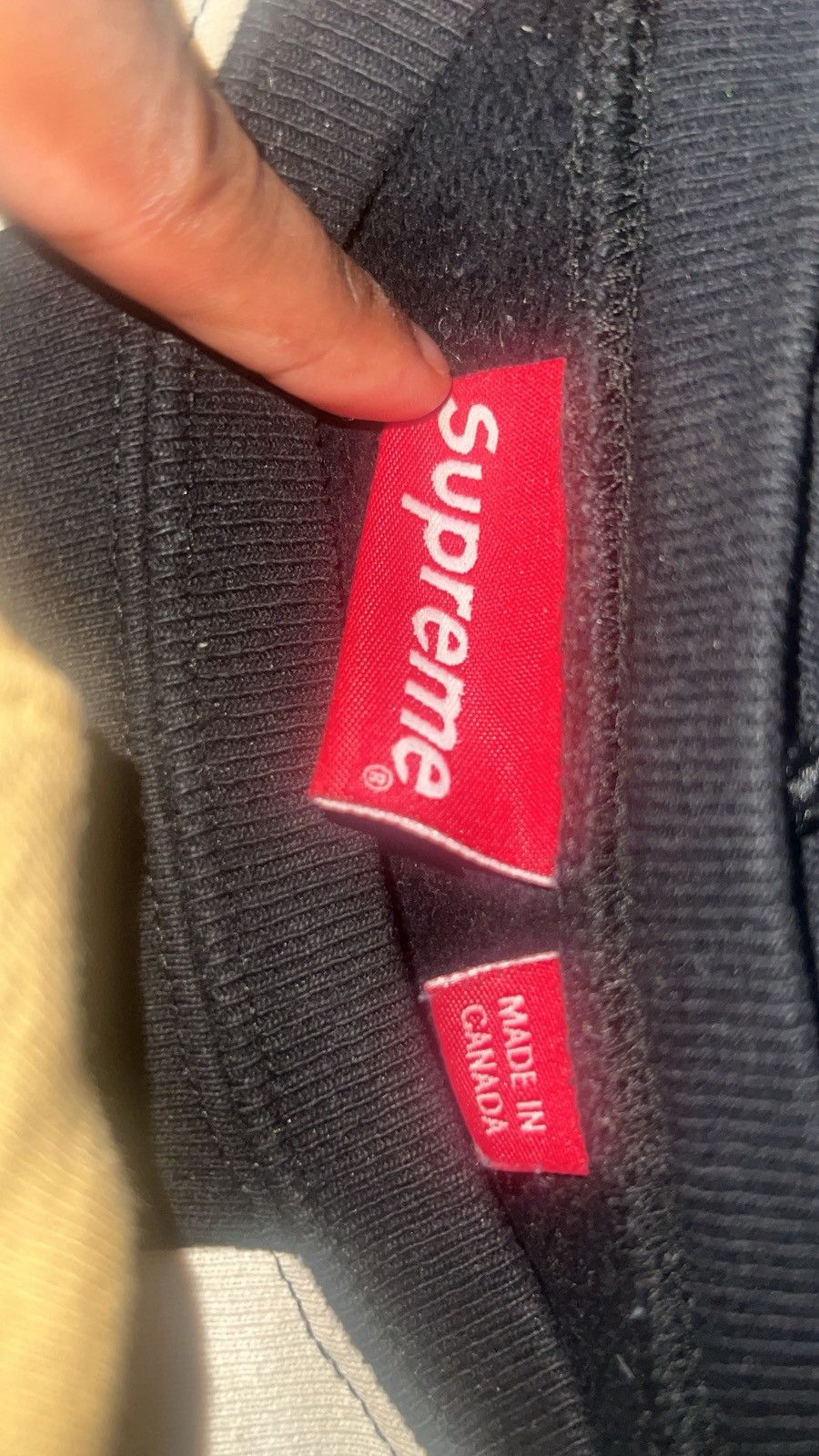 Supreme SUPREME vertical crewneck Size US M / EU 48-50 / 2 - 1 Thumbnail