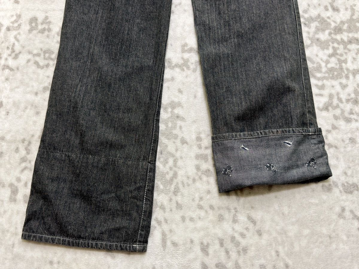Pink House Pink House Bear Patch Black Denim Carpenter Pants Size US 29 - 13 Thumbnail