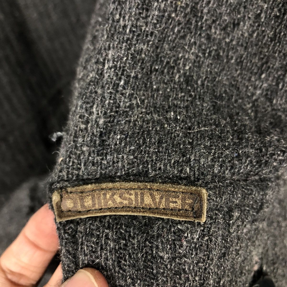 Japanese Brand × Quiksilver × Vintage 📌Vintage Wool Jacket Herringbone Quicksilver Button Size US L / EU 52-54 / 3 - 20 Thumbnail
