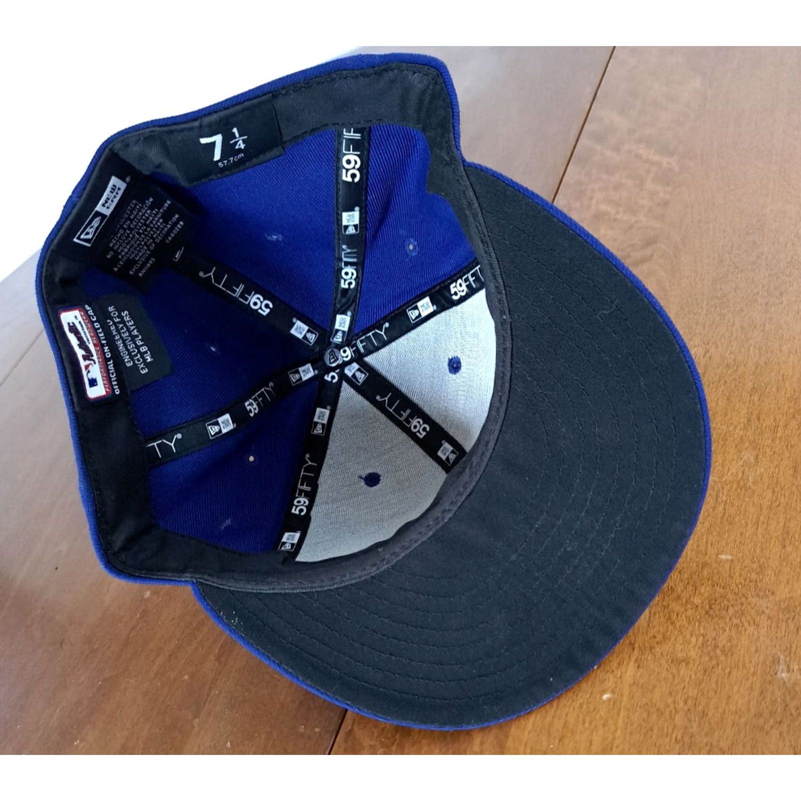 New Era Los Angeles Dodgers Baseball Fitted 7 1/4 Hat New Era 59-Fifty Size ONE SIZE - 3 Thumbnail