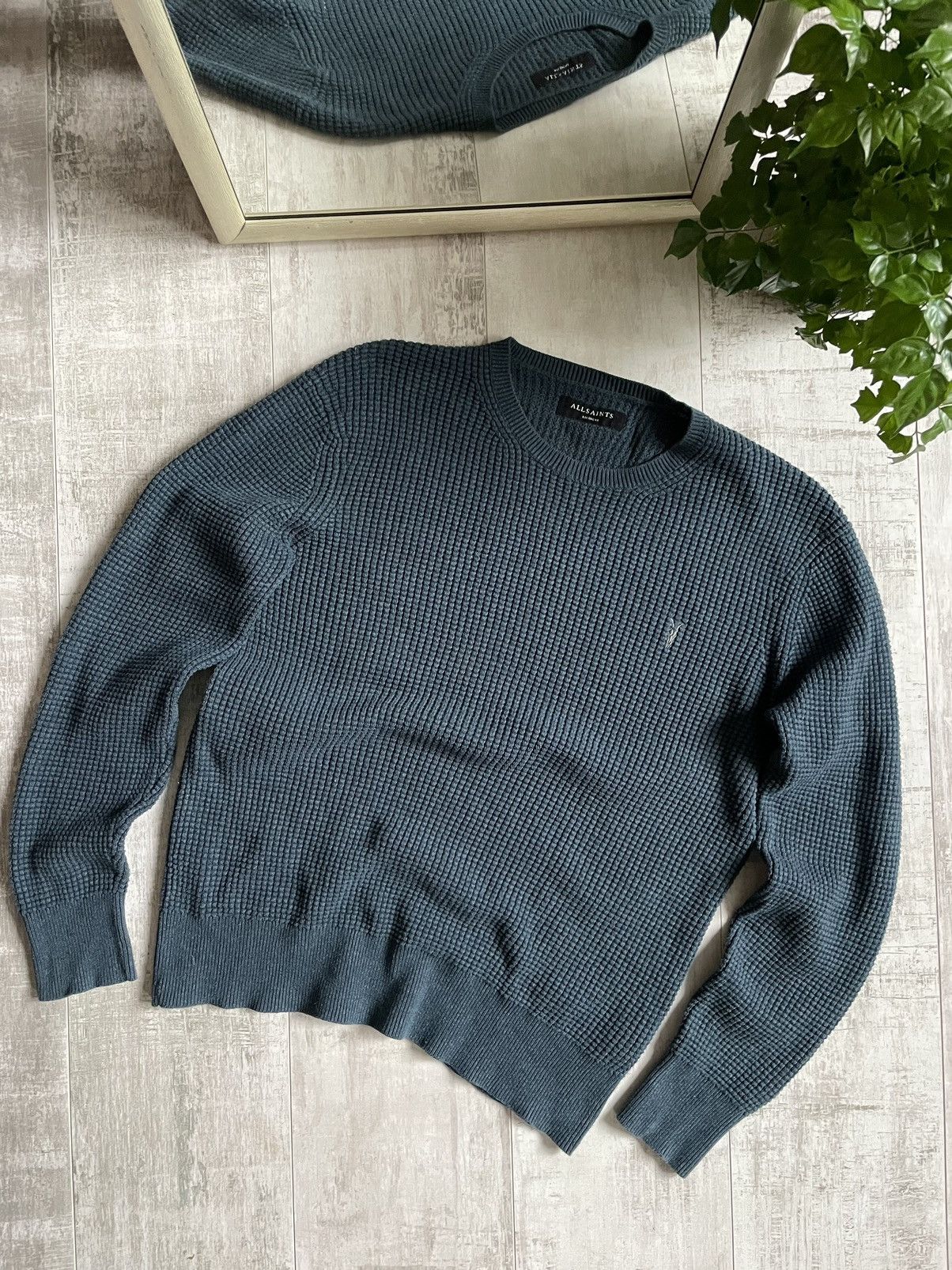 Allsaints Allsaints Enton Crew Neck Sweater Logo Luxury Size US M / EU 48-50 / 2 - 3 Thumbnail