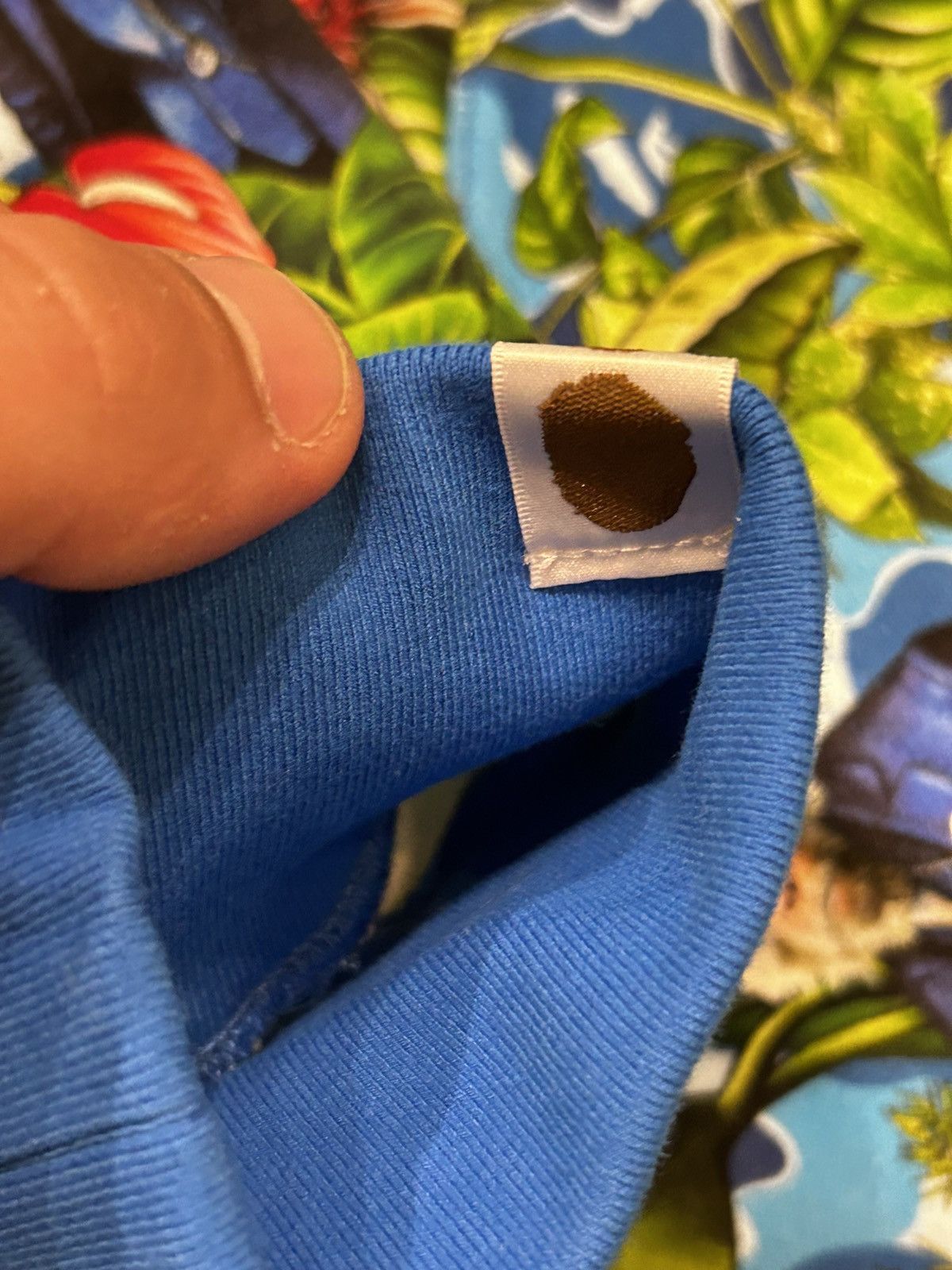 Bape Bape X Monkey 47 Pullover Hoodie Blue Size US XL / EU 56 / 4 - 5 Thumbnail