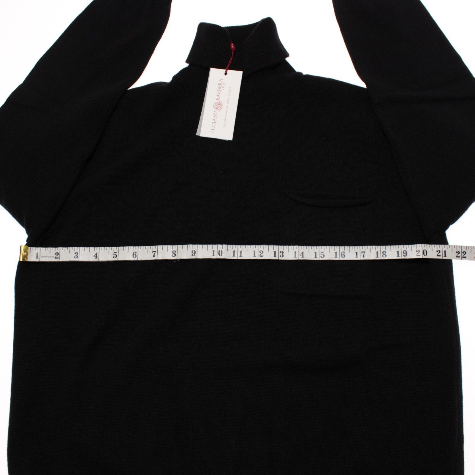 Luciano Barbera Luciano Barbera Sweater Size US XL in Black Size US XL / EU 56 / 4 - 4 Thumbnail