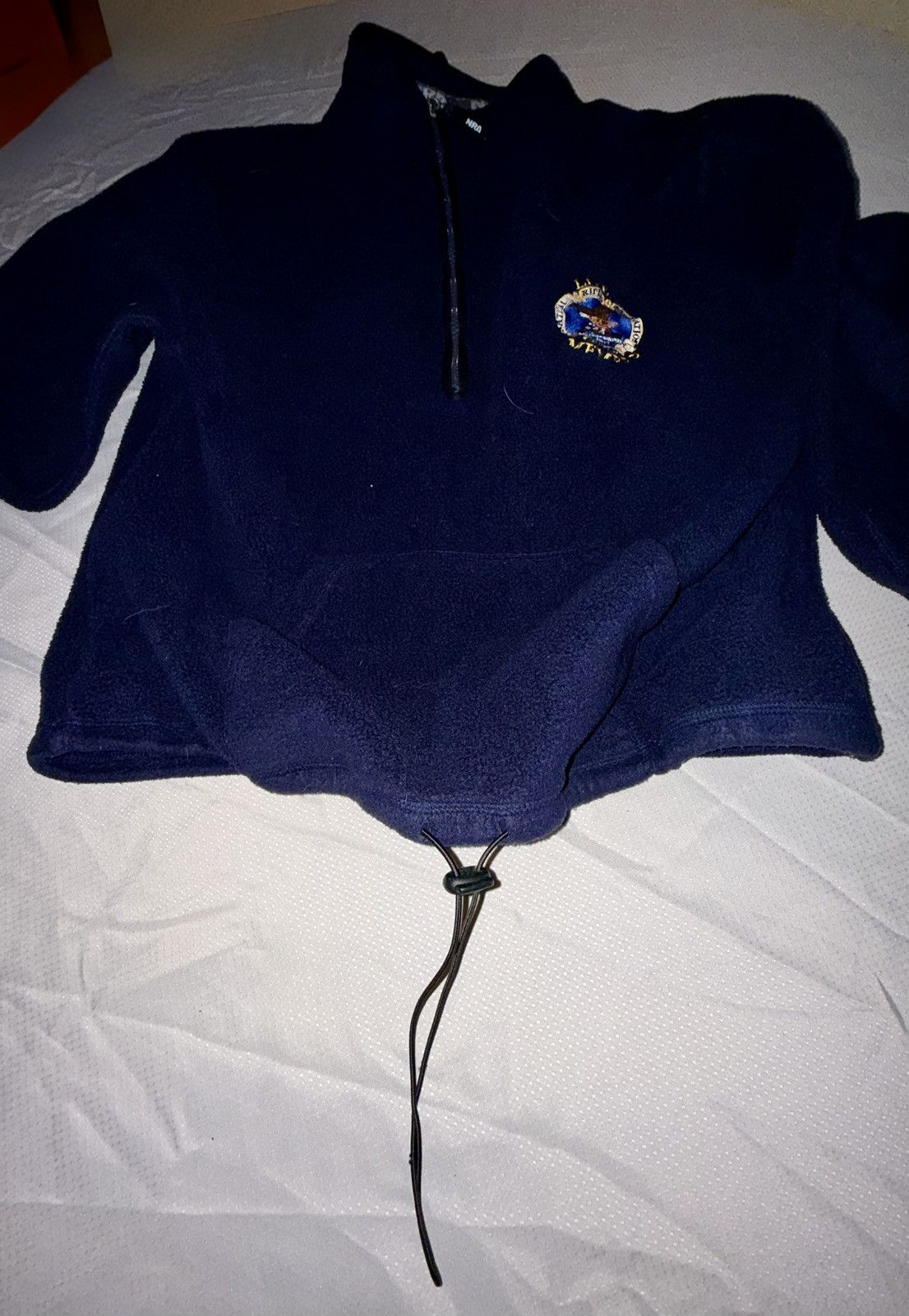 Vintage NRA Gear Vintage Life Member Technical Cinch Fleece Size US XL / EU 56 / 4 - 2 Thumbnail