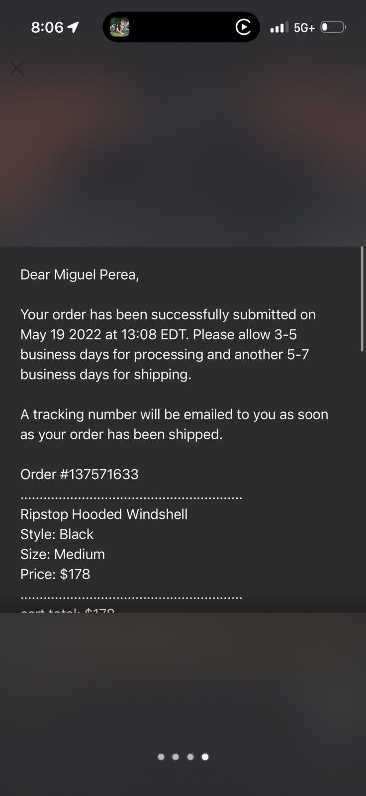 Supreme Supreme rain jacket/windbreaker Size US M / EU 48-50 / 2 - 5 Thumbnail