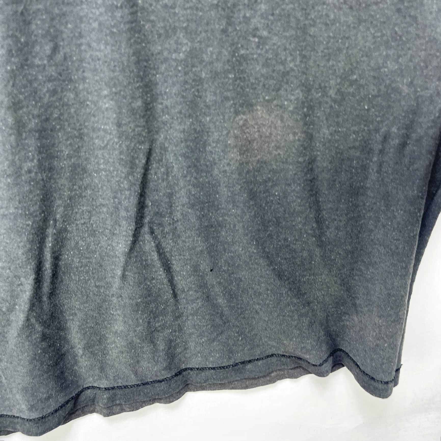 Sideout VINTAGE 80s SUN FADED BLACK INSIDE OUT SHIRT L Size US L / EU 52-54 / 3 - 7 Thumbnail